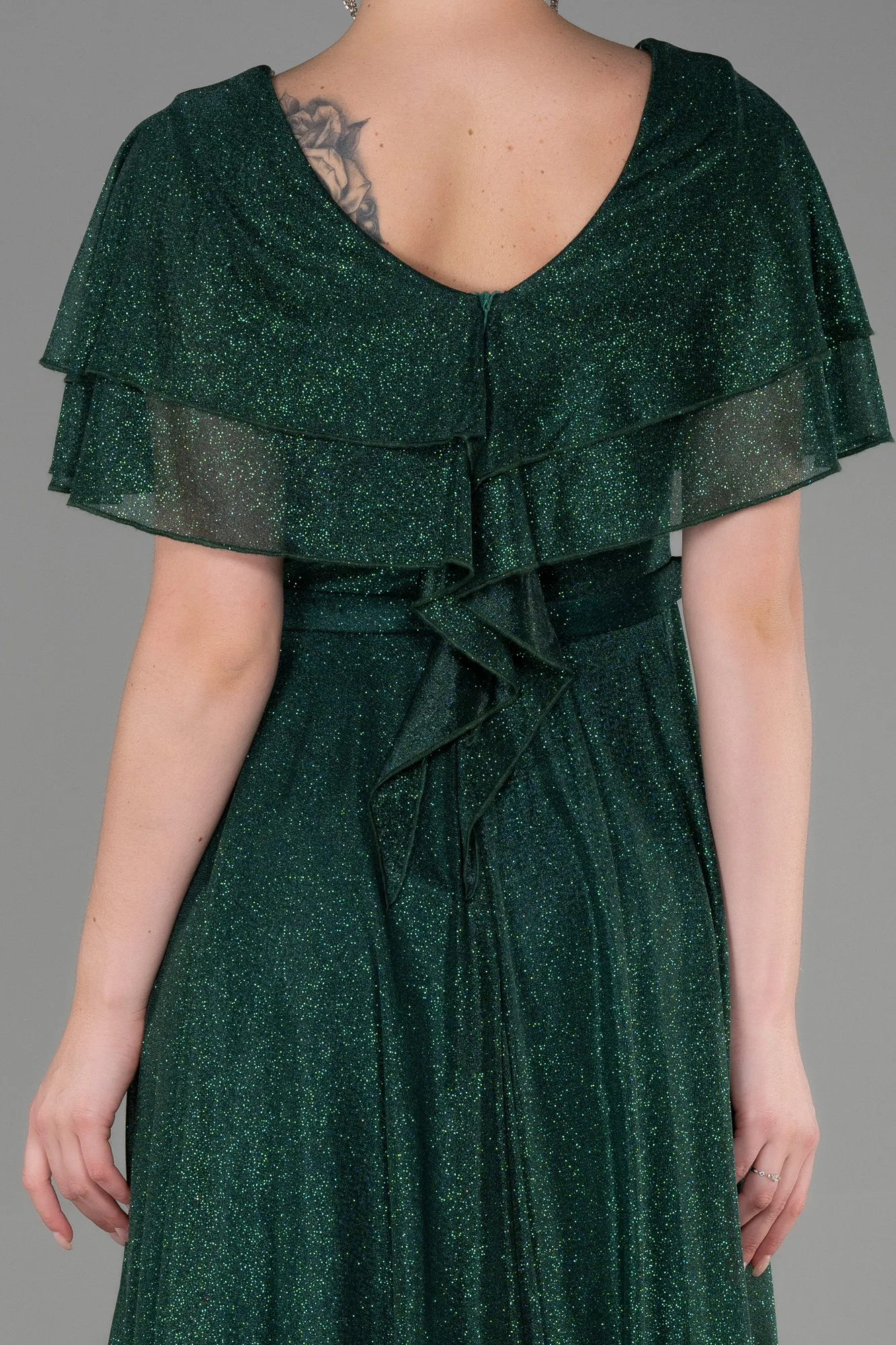 Emerald Green-Long Evening Dress ABU3313