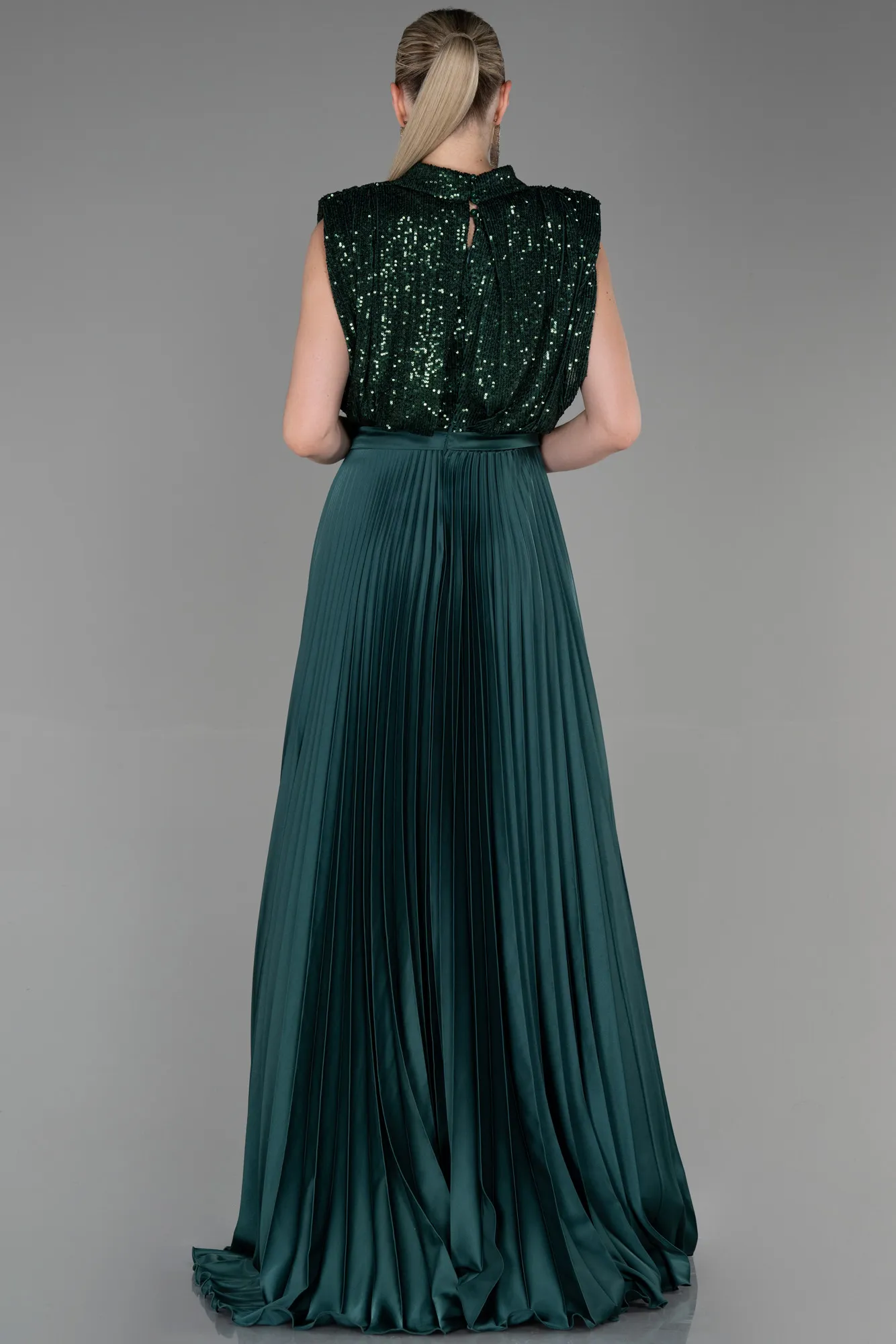 Emerald Green-Long Evening Dress ABU3326