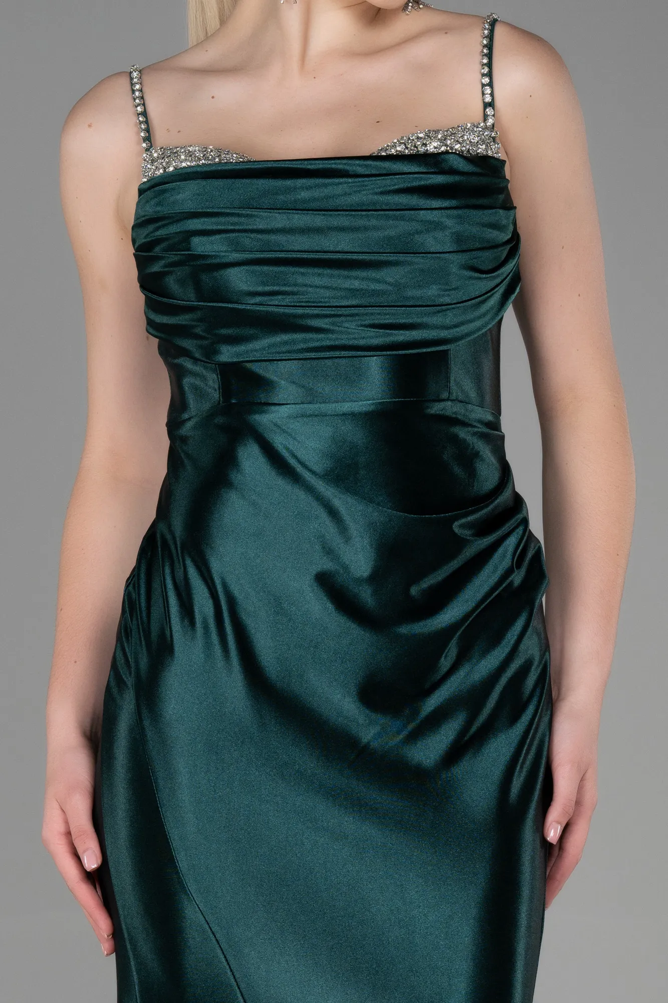 Emerald Green-Long Evening Dress ABU3334