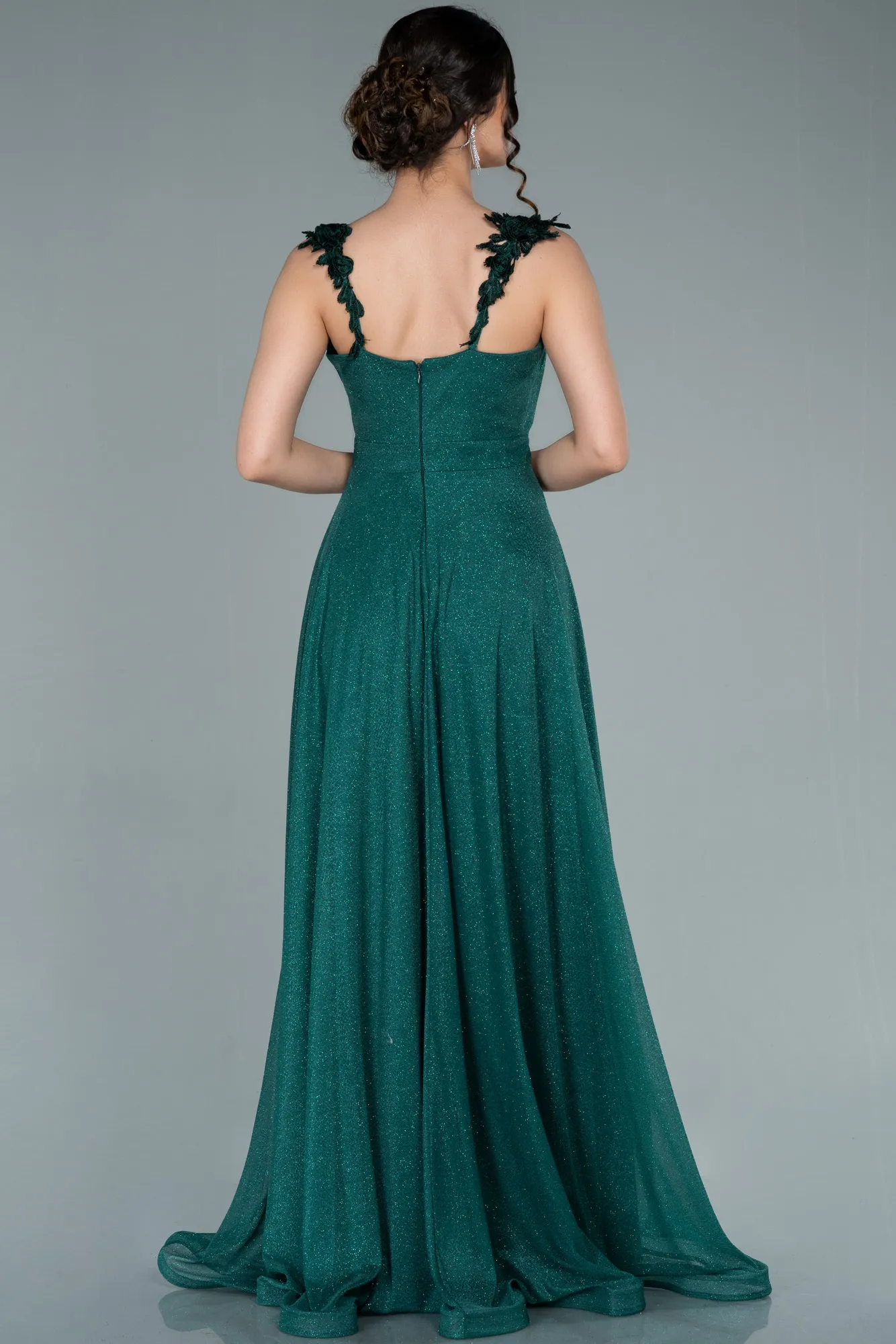 Emerald Green-Long Evening Dress ABU3410