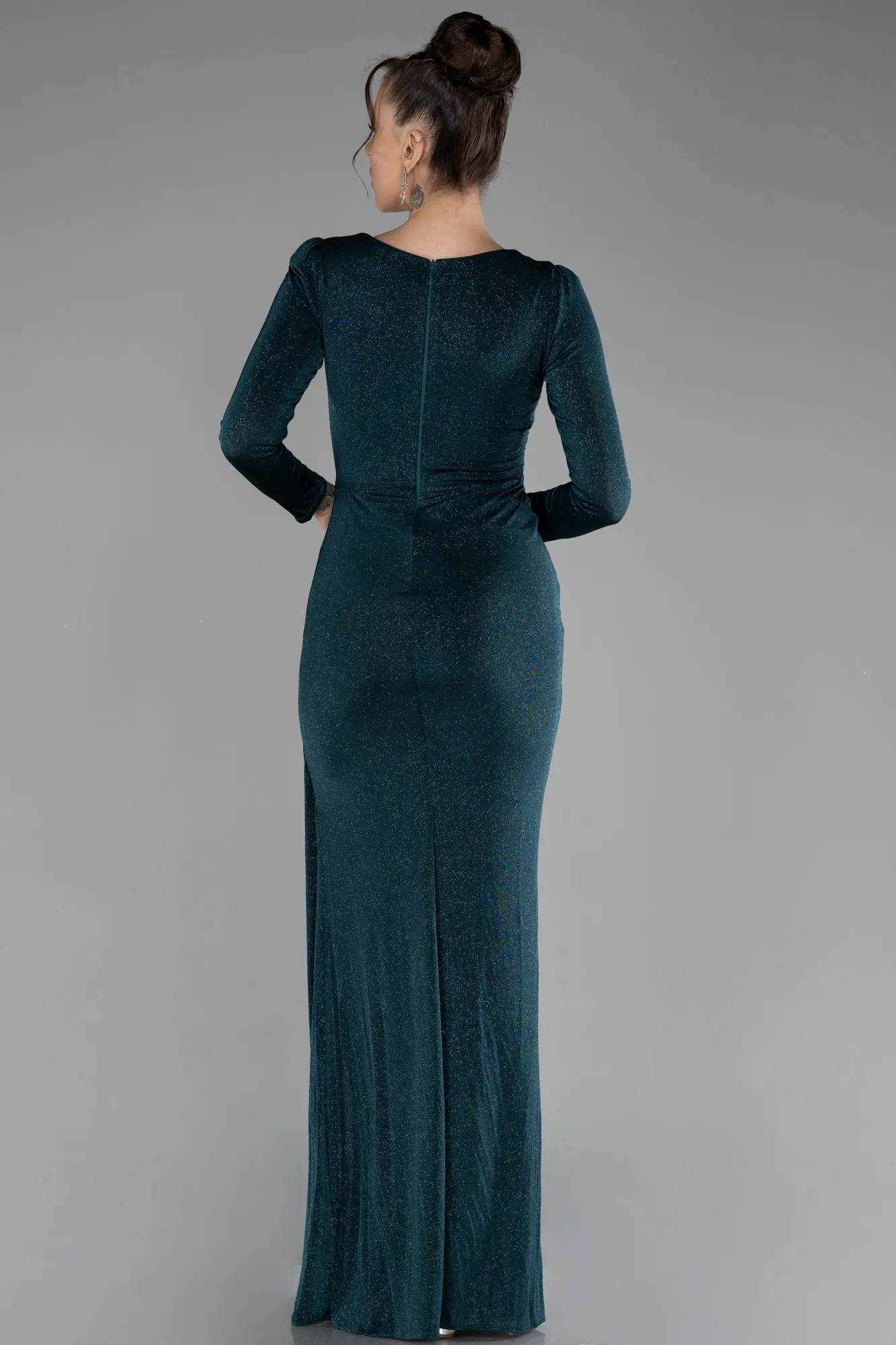 Emerald Green-Long Evening Dress ABU3542