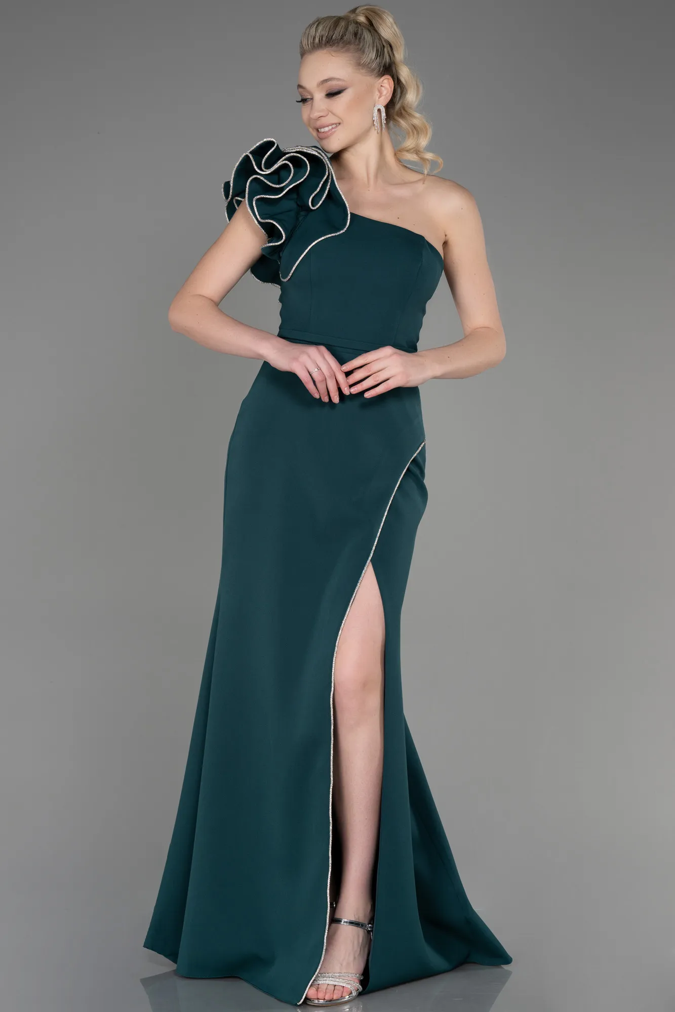 Emerald Green-Long Evening Dress ABU3605