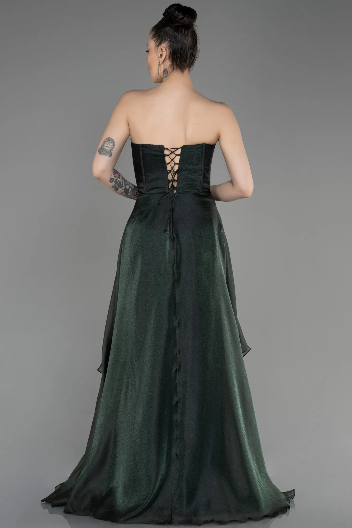 Emerald Green-Long Evening Dress ABU3720