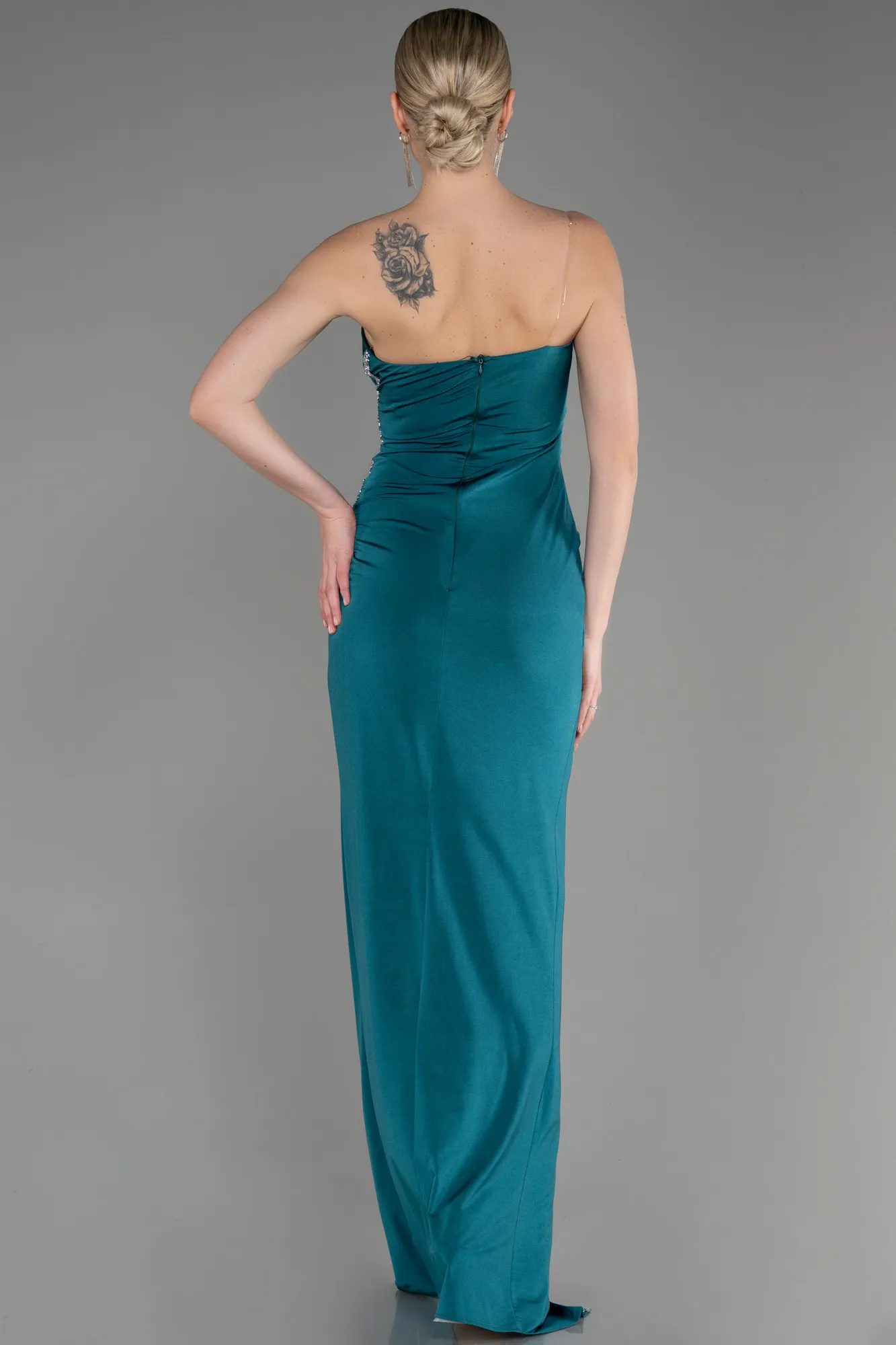 Emerald Green-Long Evening Dress ABU3764