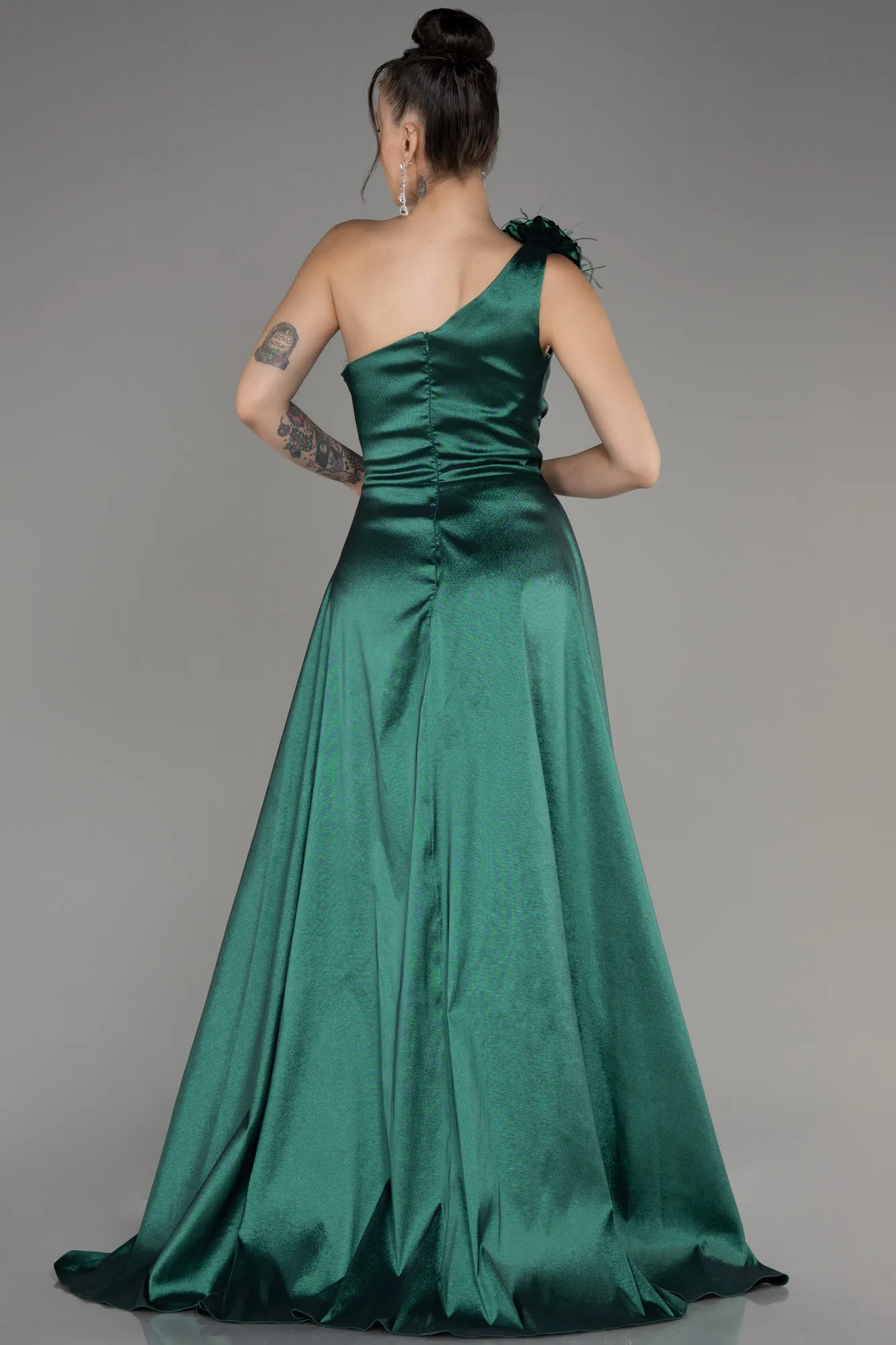 Emerald Green-Long Evening Dress ABU3772