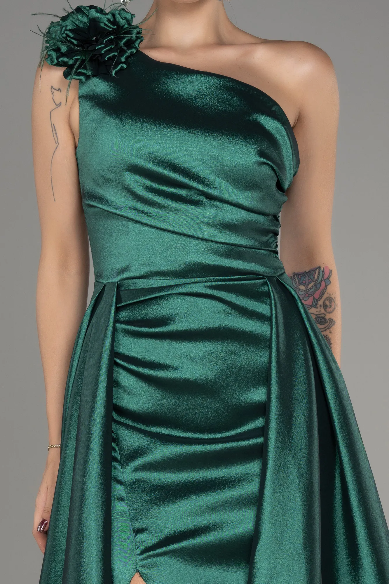 Emerald Green-Long Evening Dress ABU3772