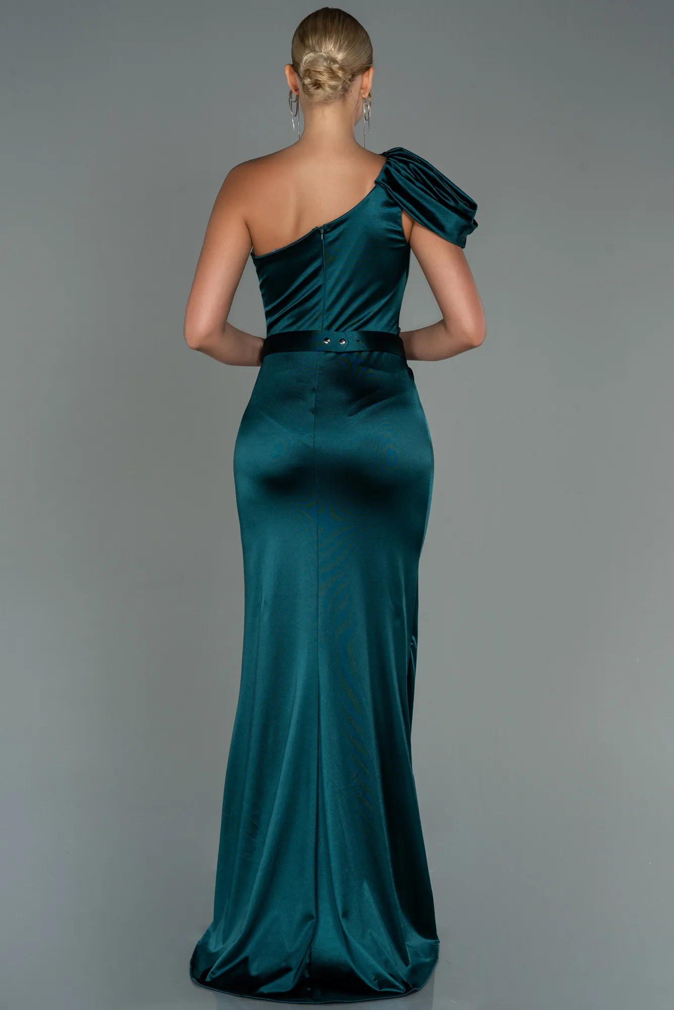 Emerald Green-Long Prom Gown ABU3099