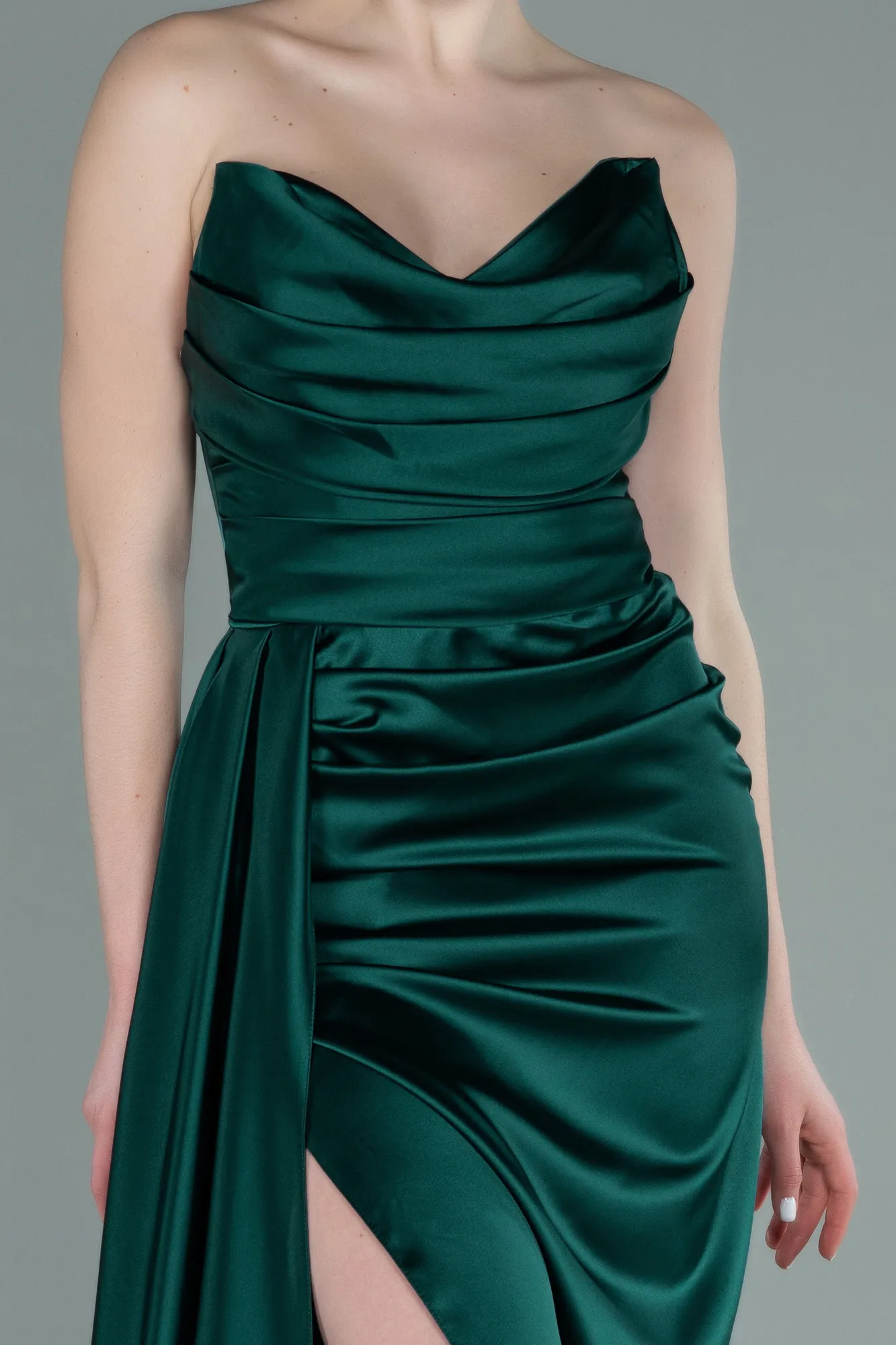 Emerald Green-Mermaid Evening Dress ABU3443