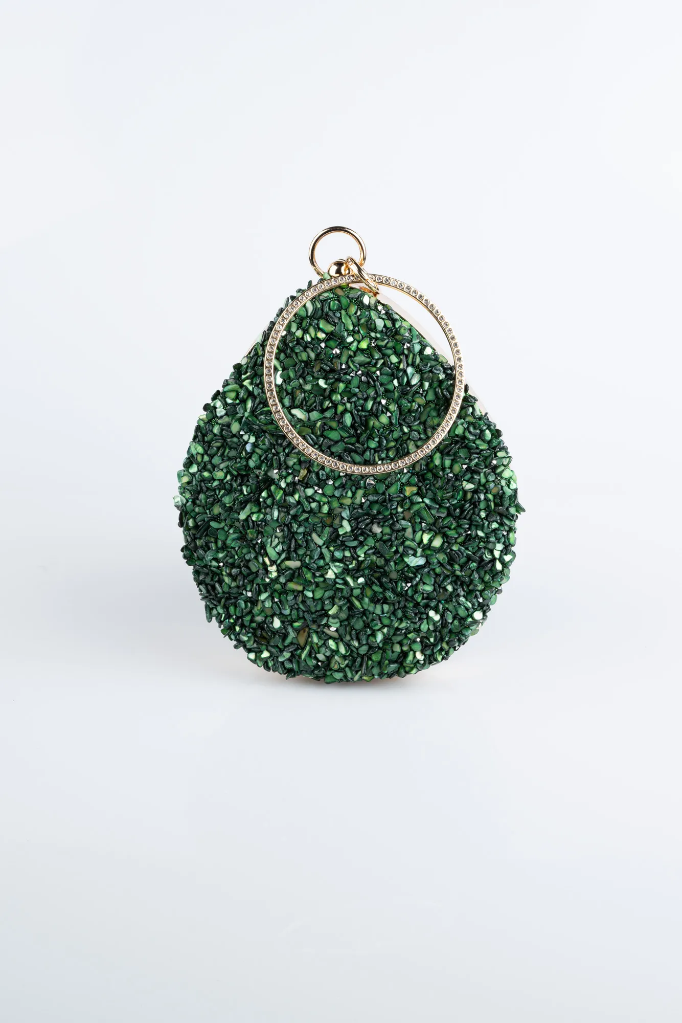 Emerald Green-Suede Night Bag SH833