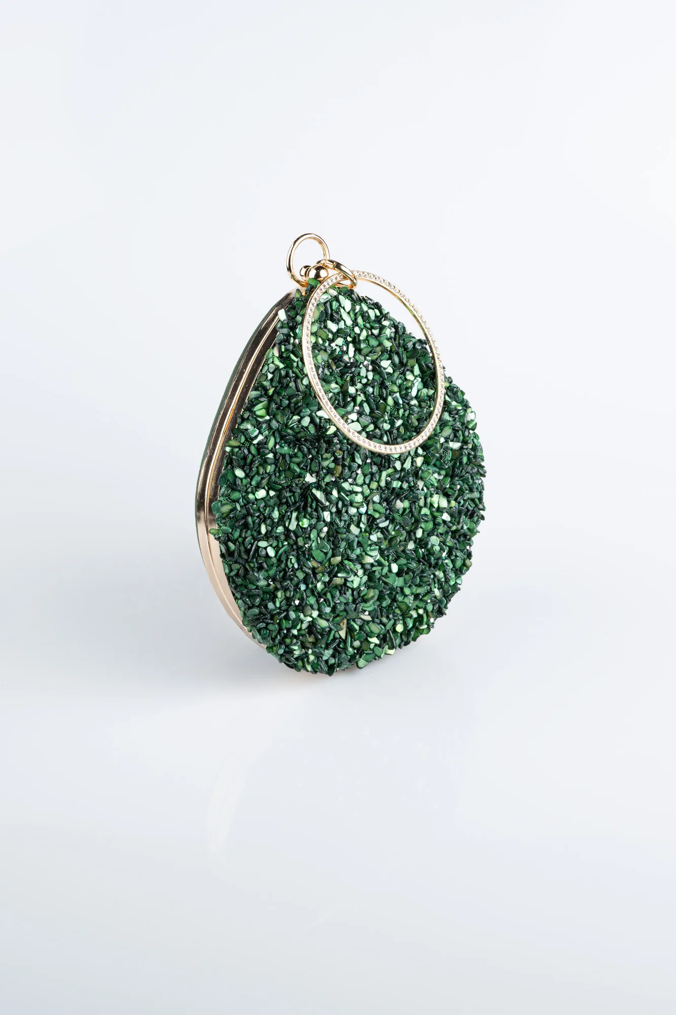 Emerald Green-Suede Night Bag SH833