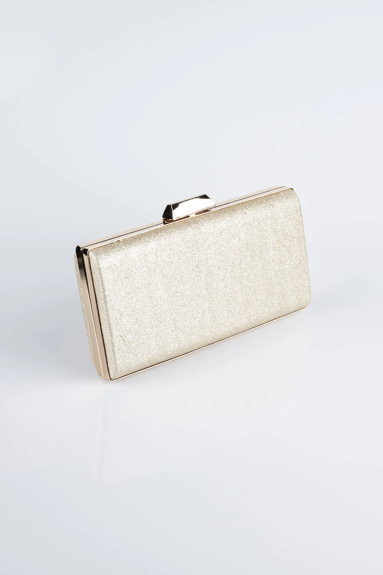 Gold-Silvery Box Bag SH813