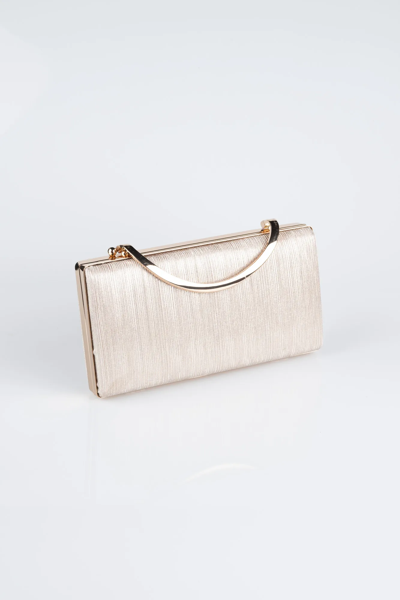 Gold-Laser Cut Box Bag V258