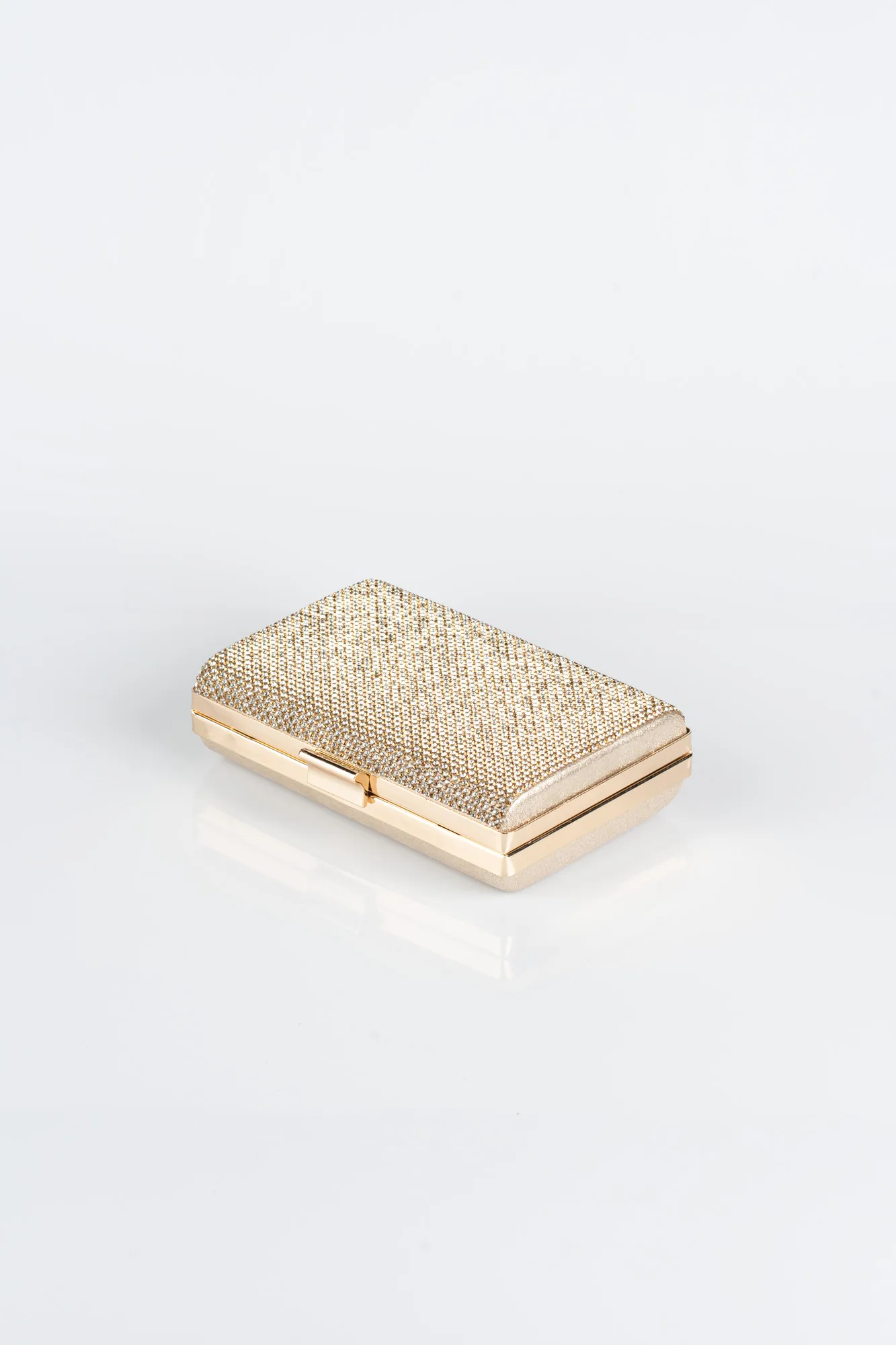 Gold-Plaster Fabric Box Bag V359