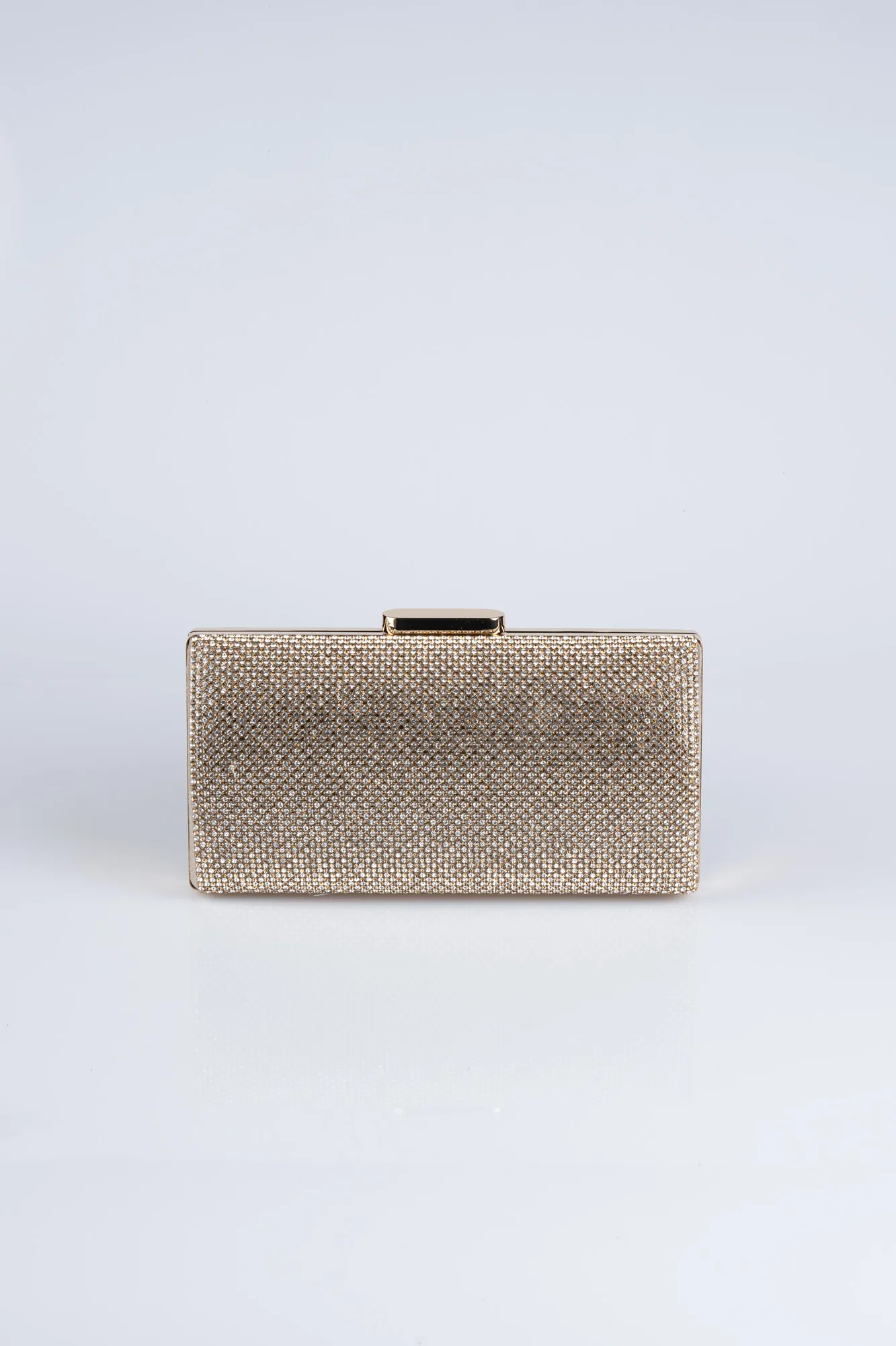 Gold-Plaster Fabric Box Bag V363