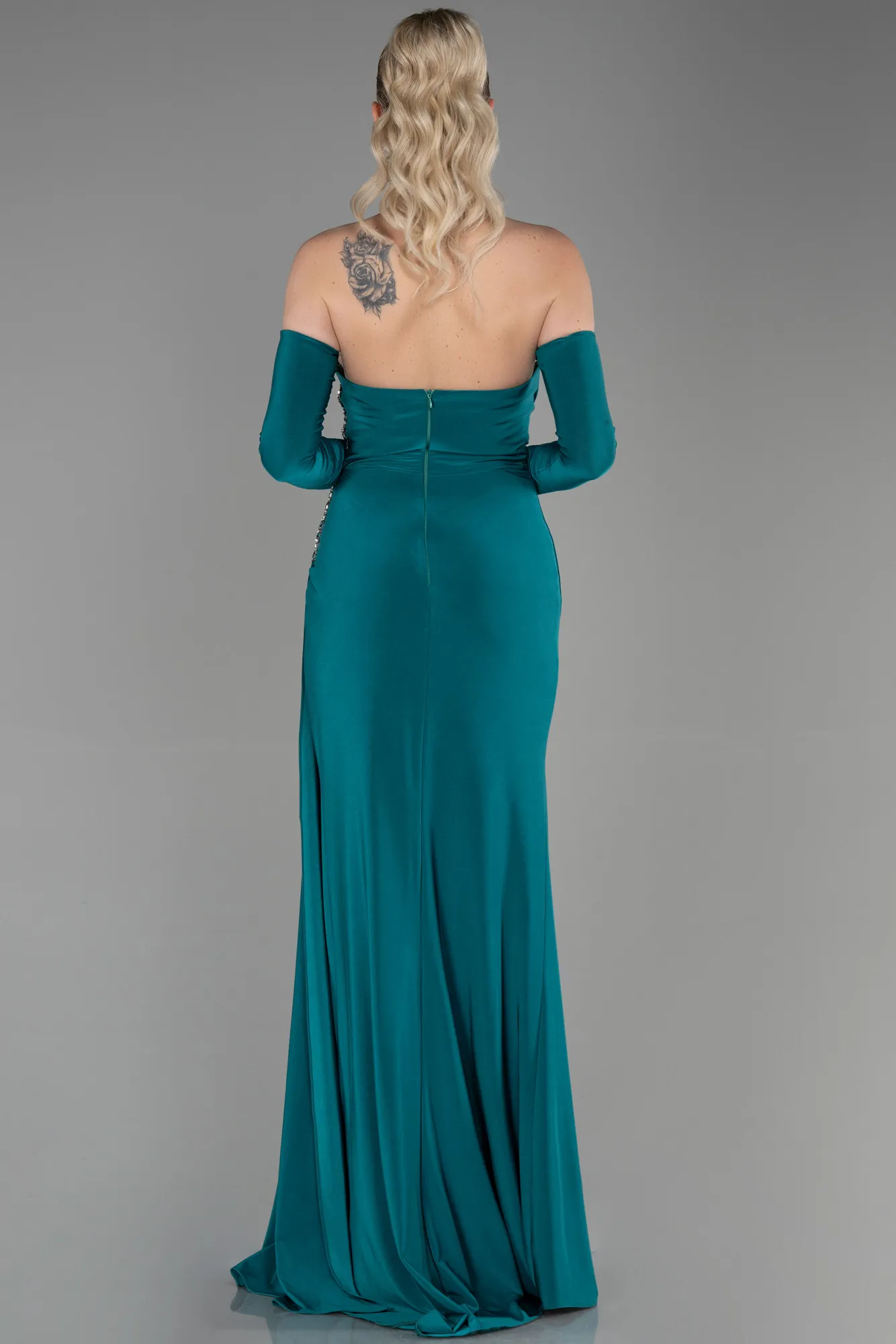 Green-Long Evening Dress ABU3351