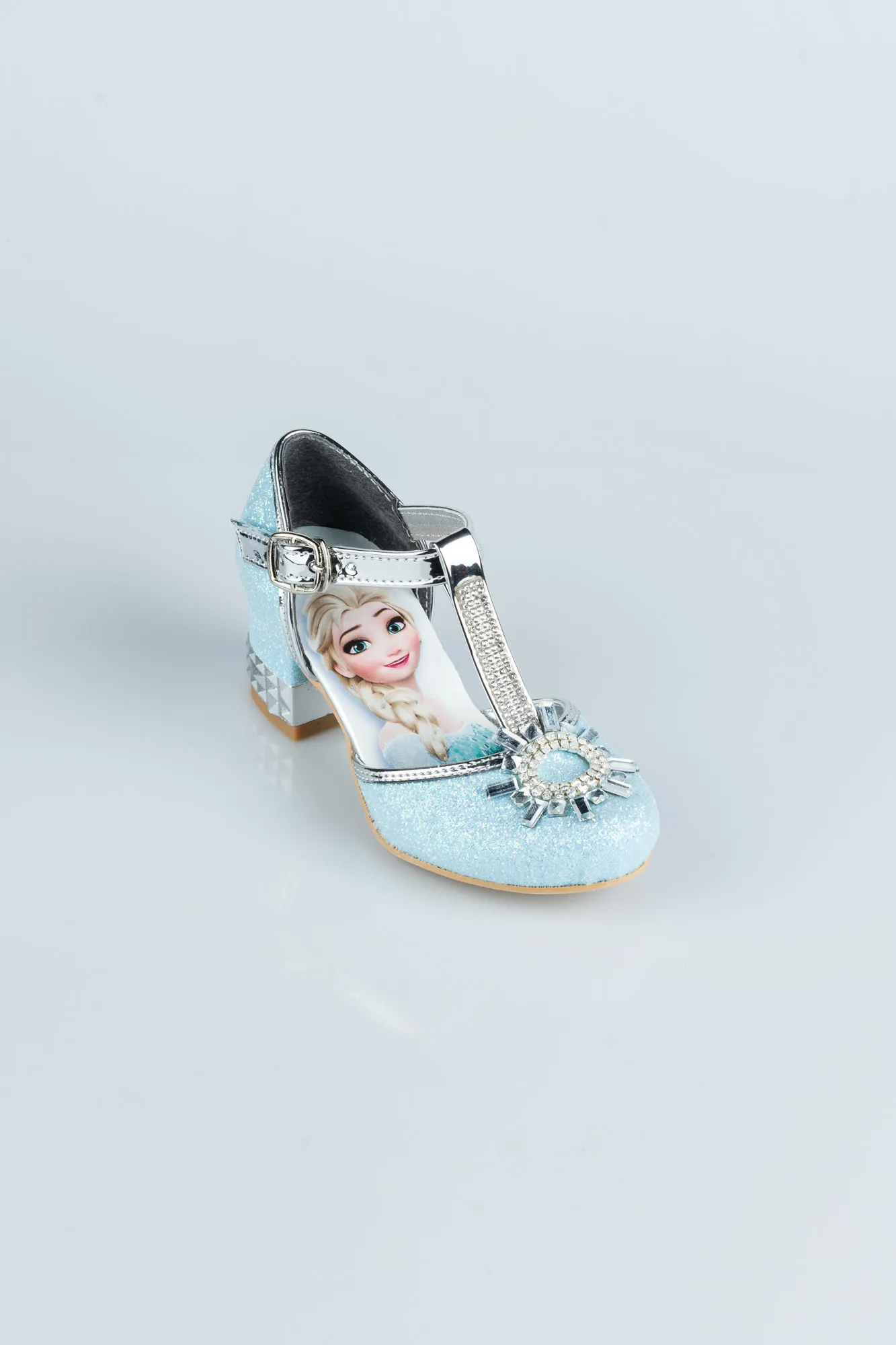 Ice Blue-Kid Shoe HR009