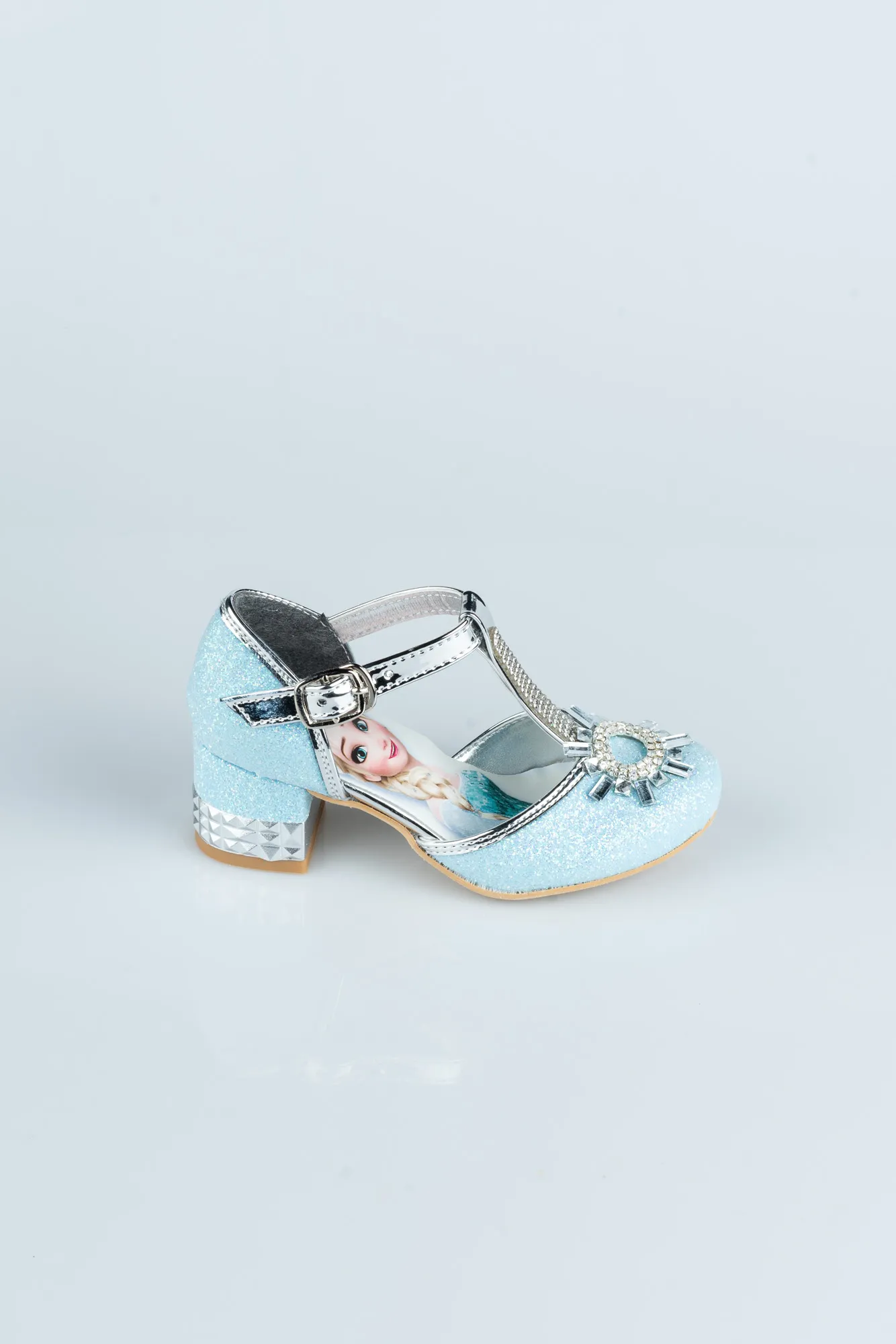 Ice Blue-Kid Shoe HR009