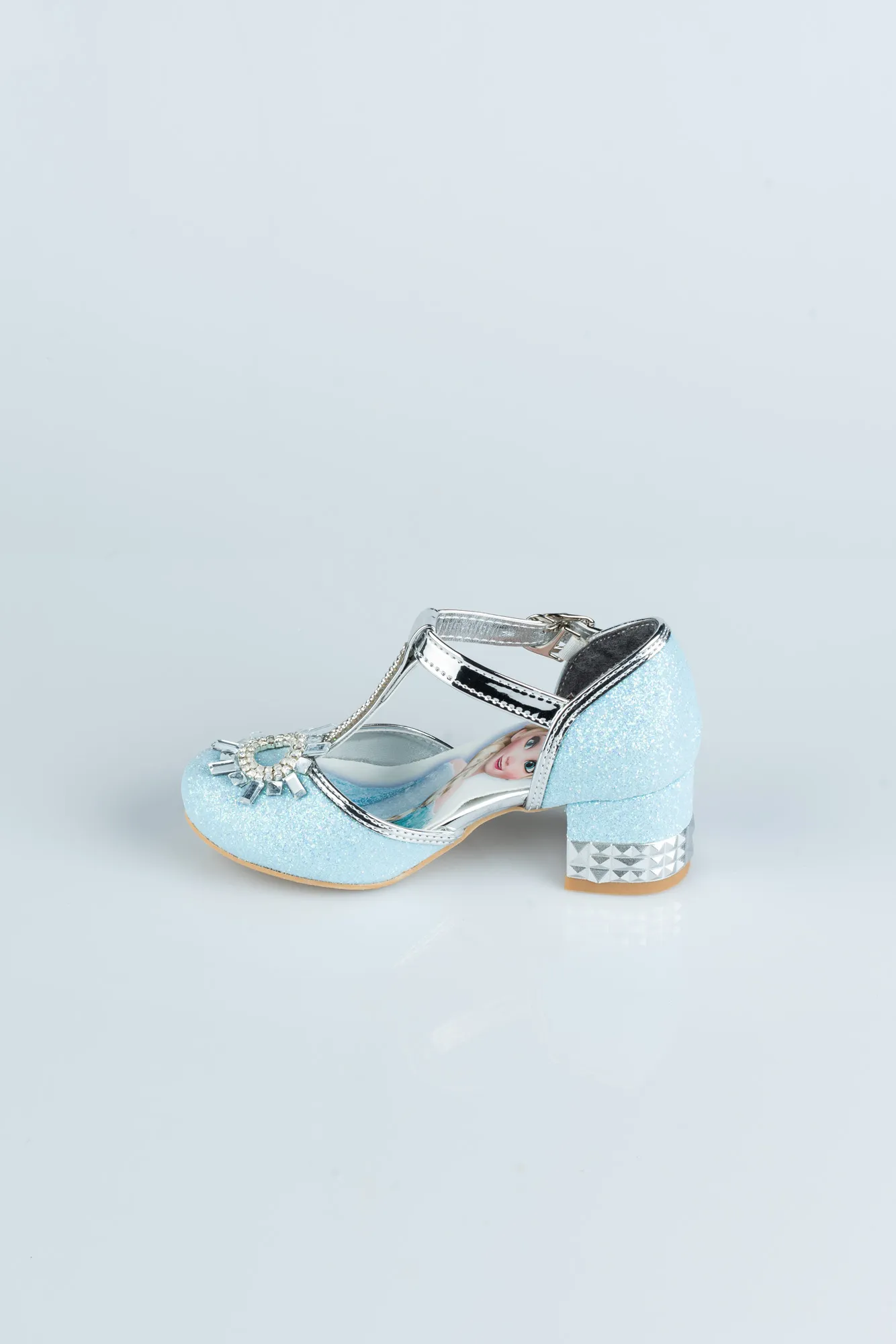 Ice Blue-Kid Shoe HR009