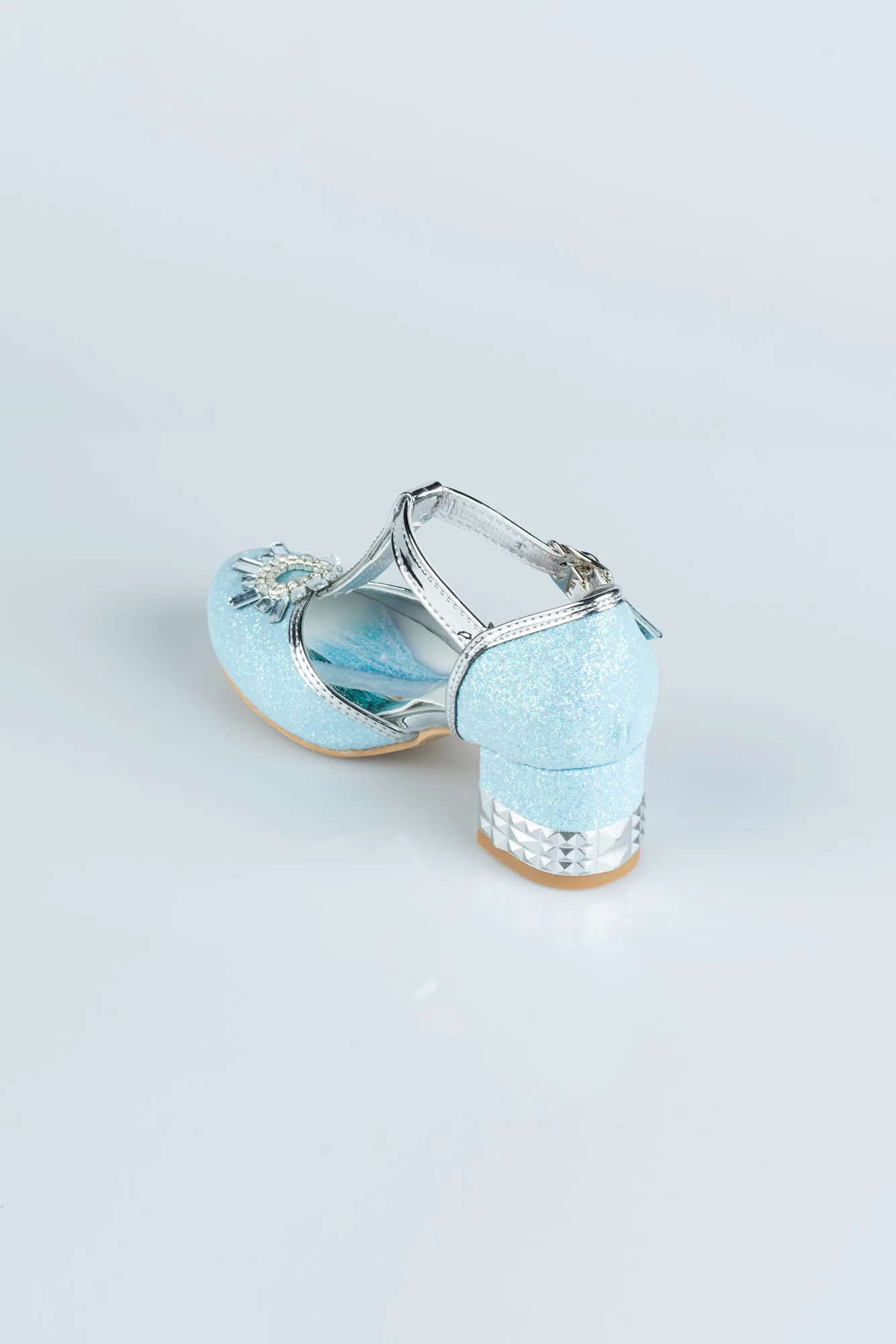 Ice Blue-Kid Shoe HR009