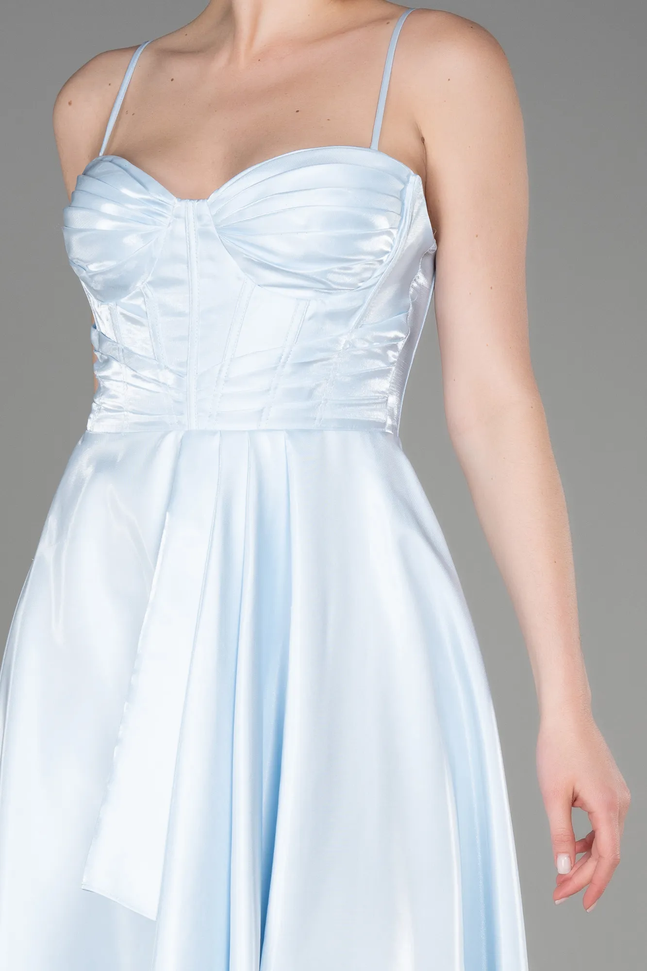 Ice Blue-Midi Cocktail Dress ABK2063