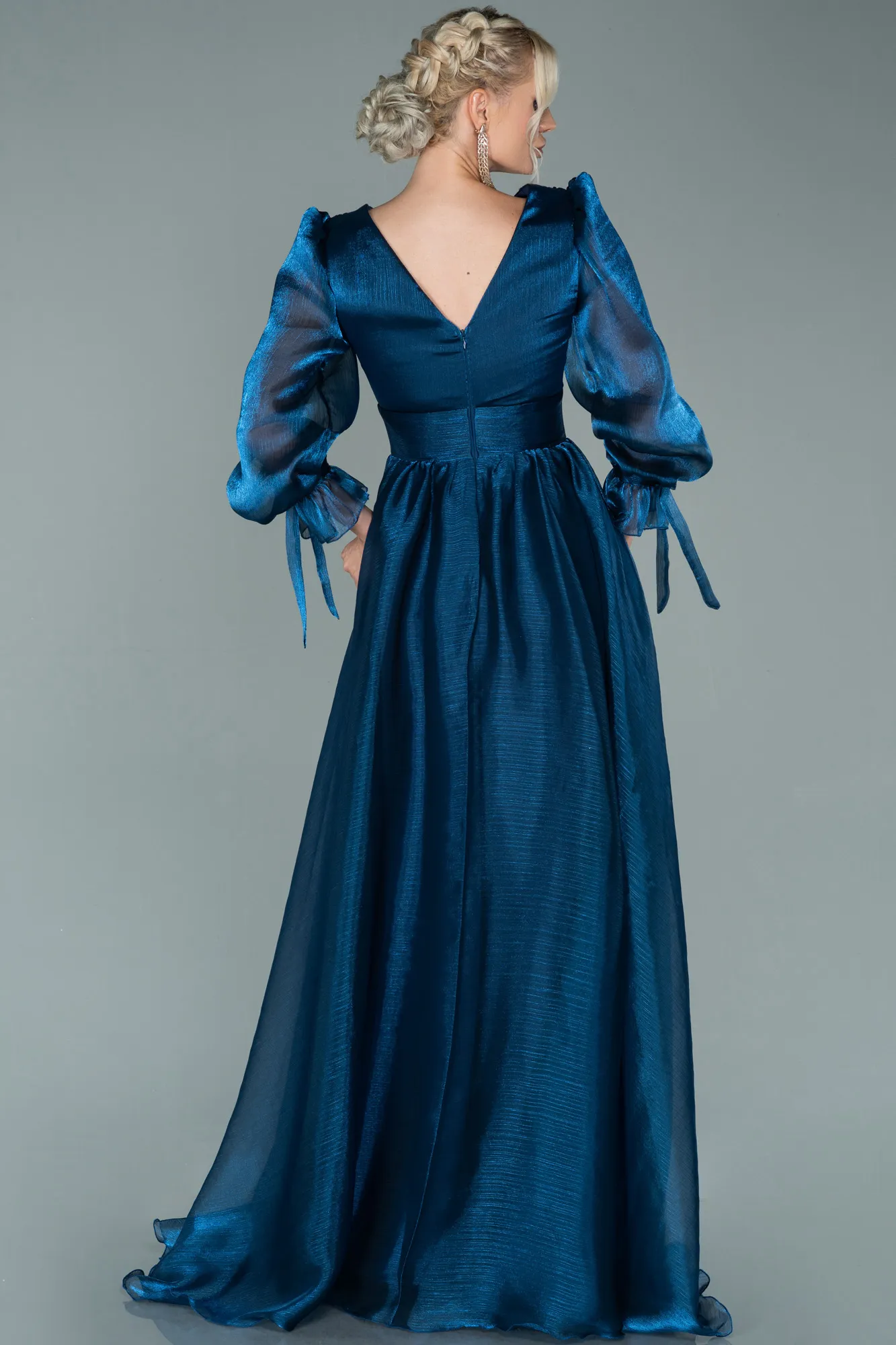 Indigo-Long Evening Dress ABU1951