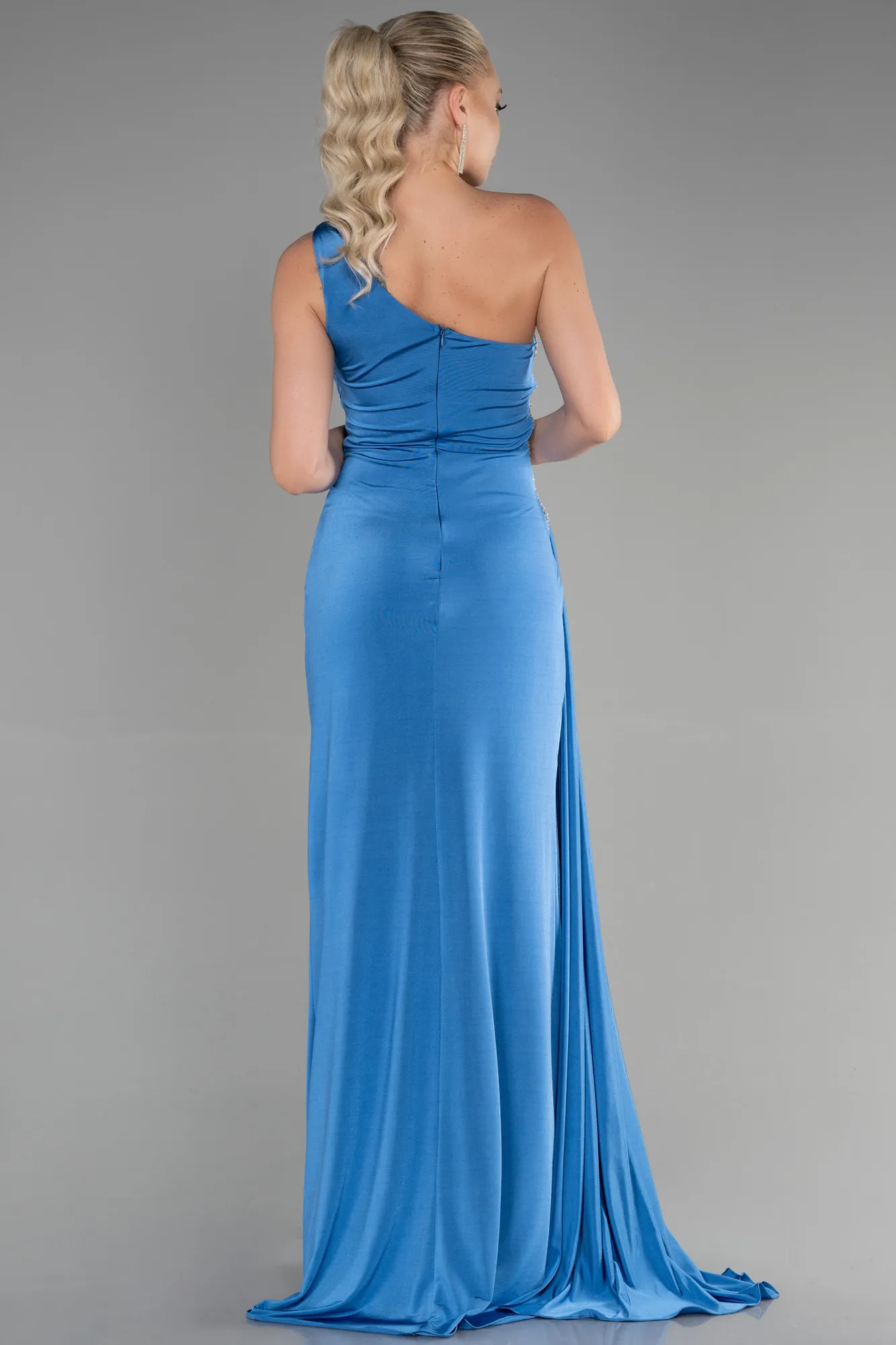 Indigo-Long Evening Dress ABU2964