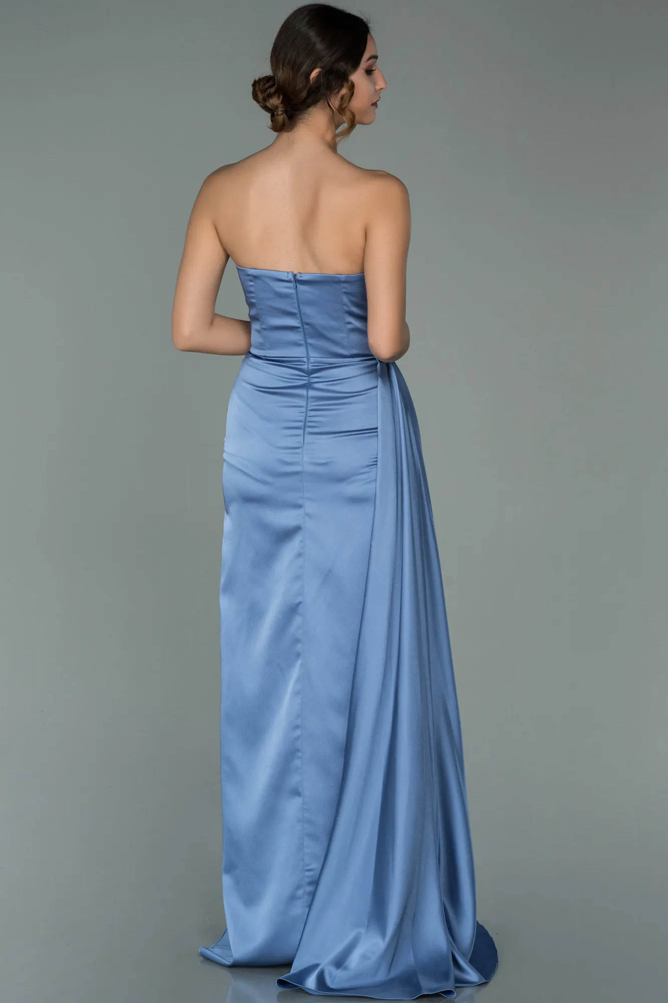 Indigo-Mermaid Evening Dress ABU3443