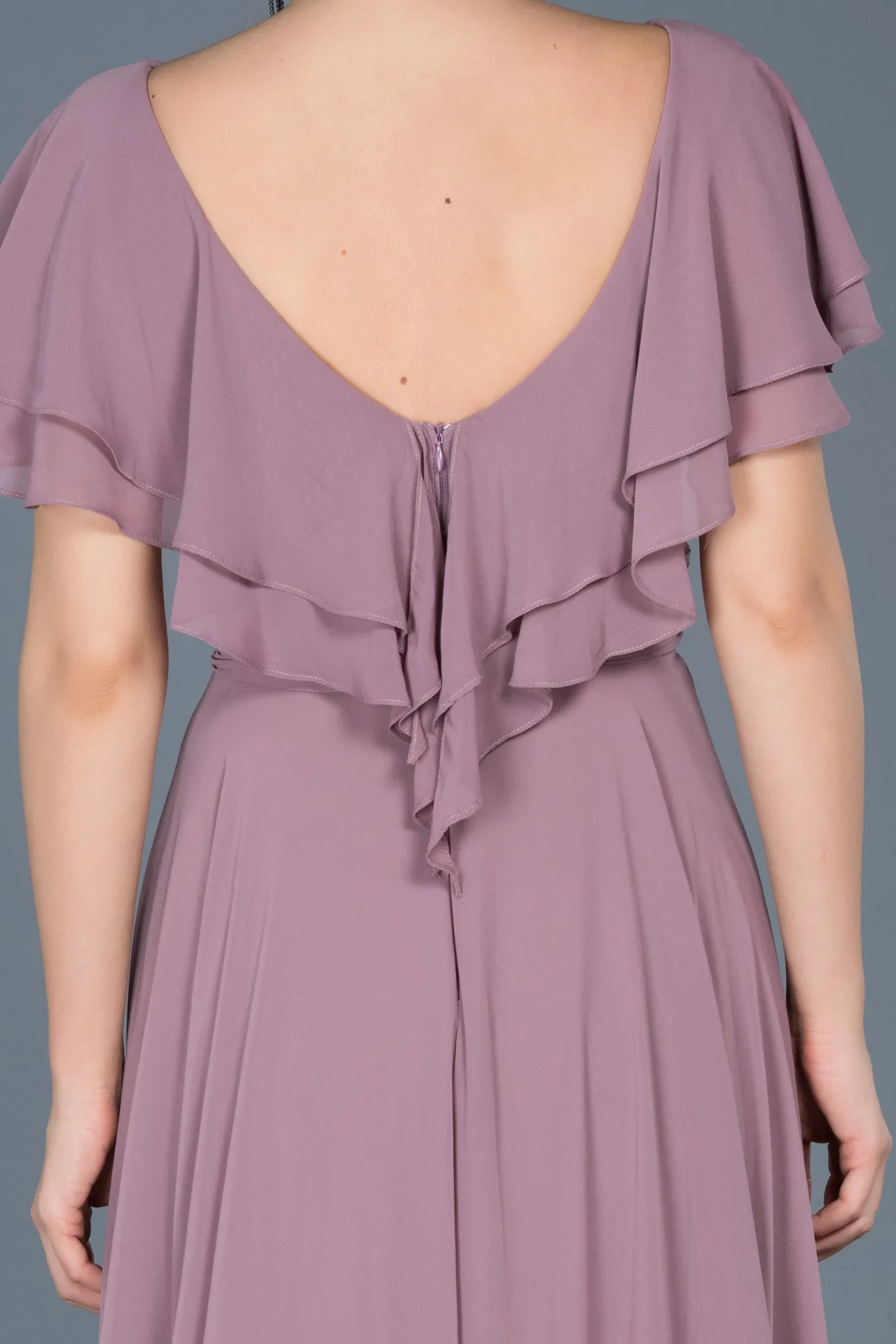Lavender-Long Engagement Dress ABU032