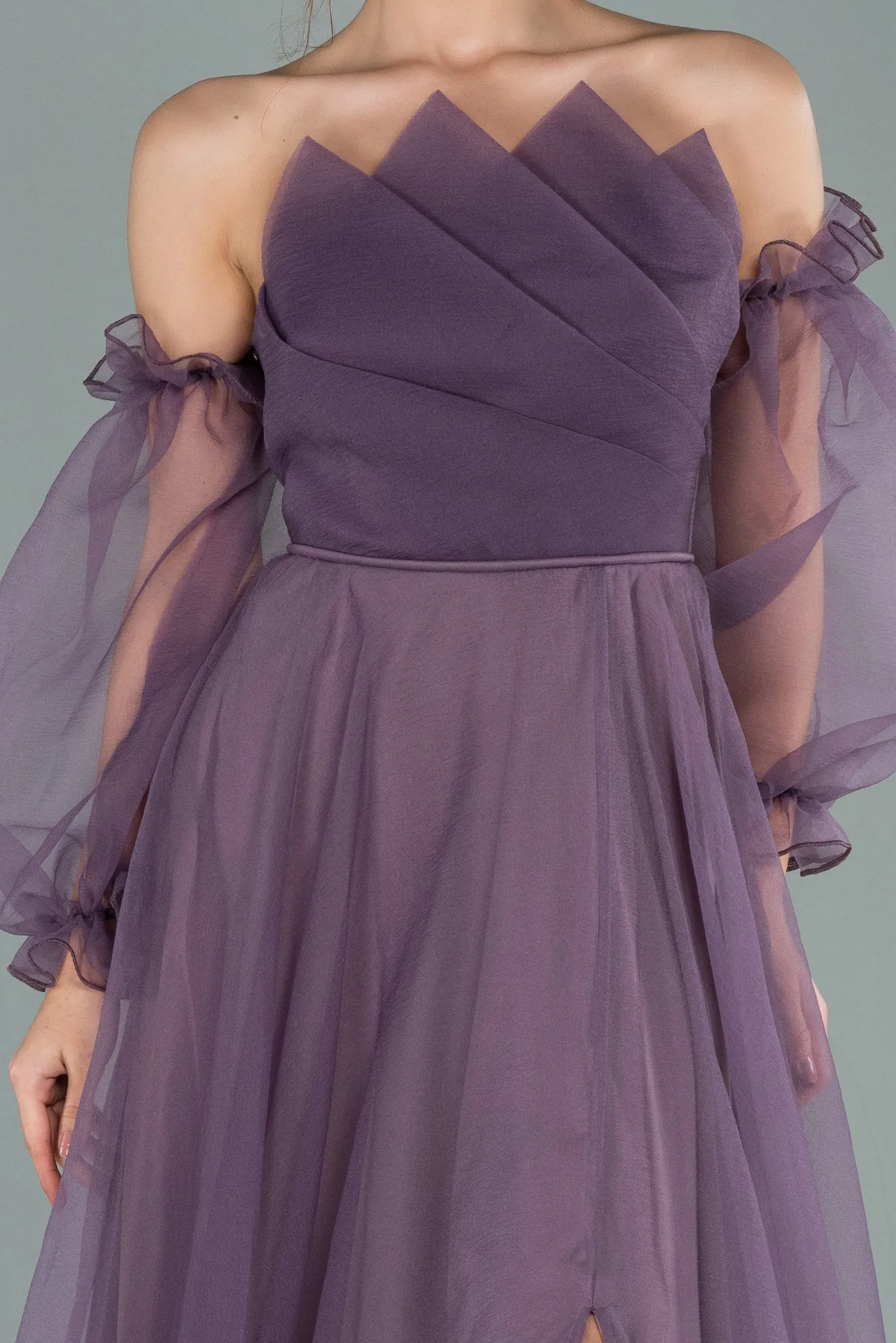Lavender-Long Evening Dress ABU2076