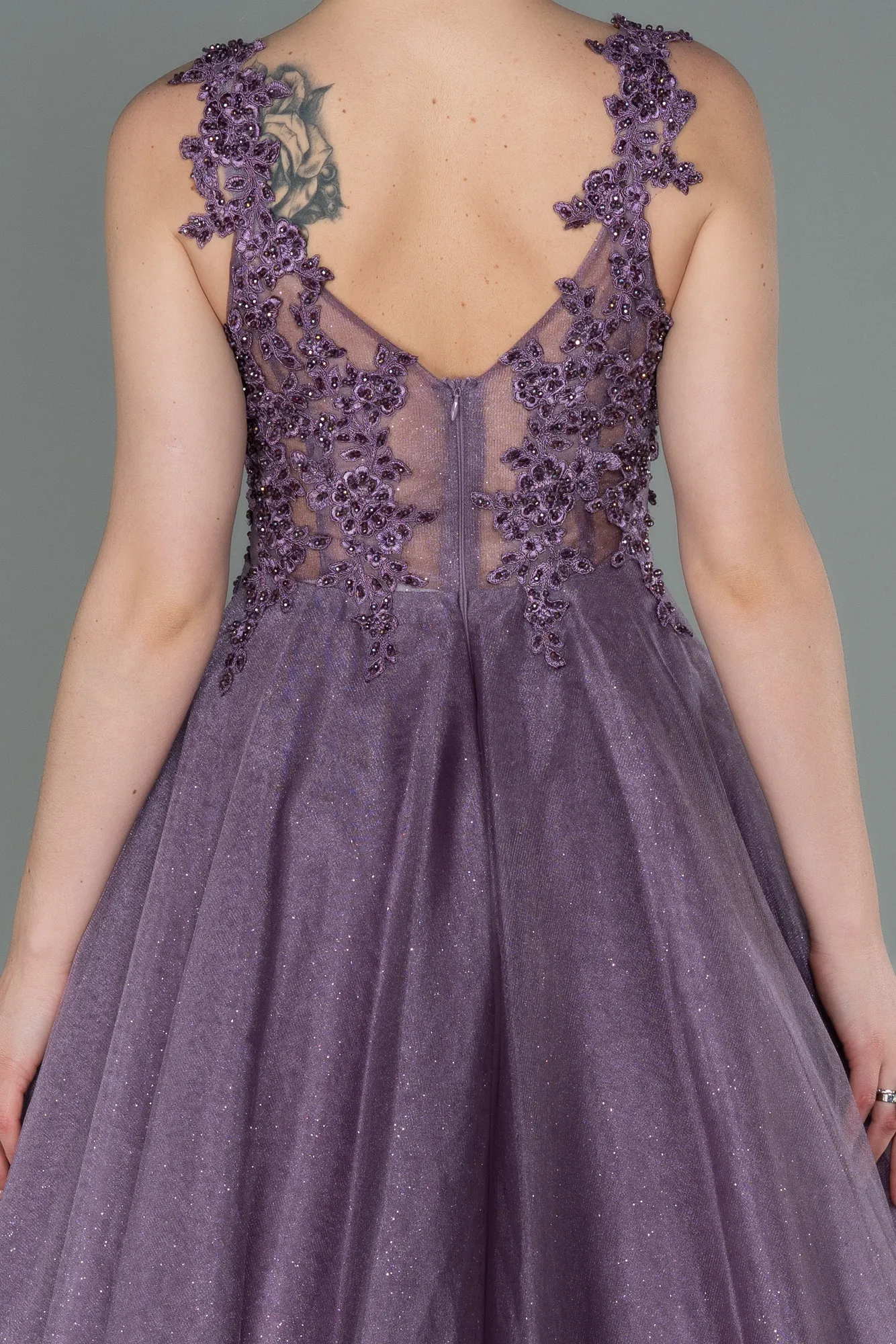 Lavender-Long Evening Dress ABU2278