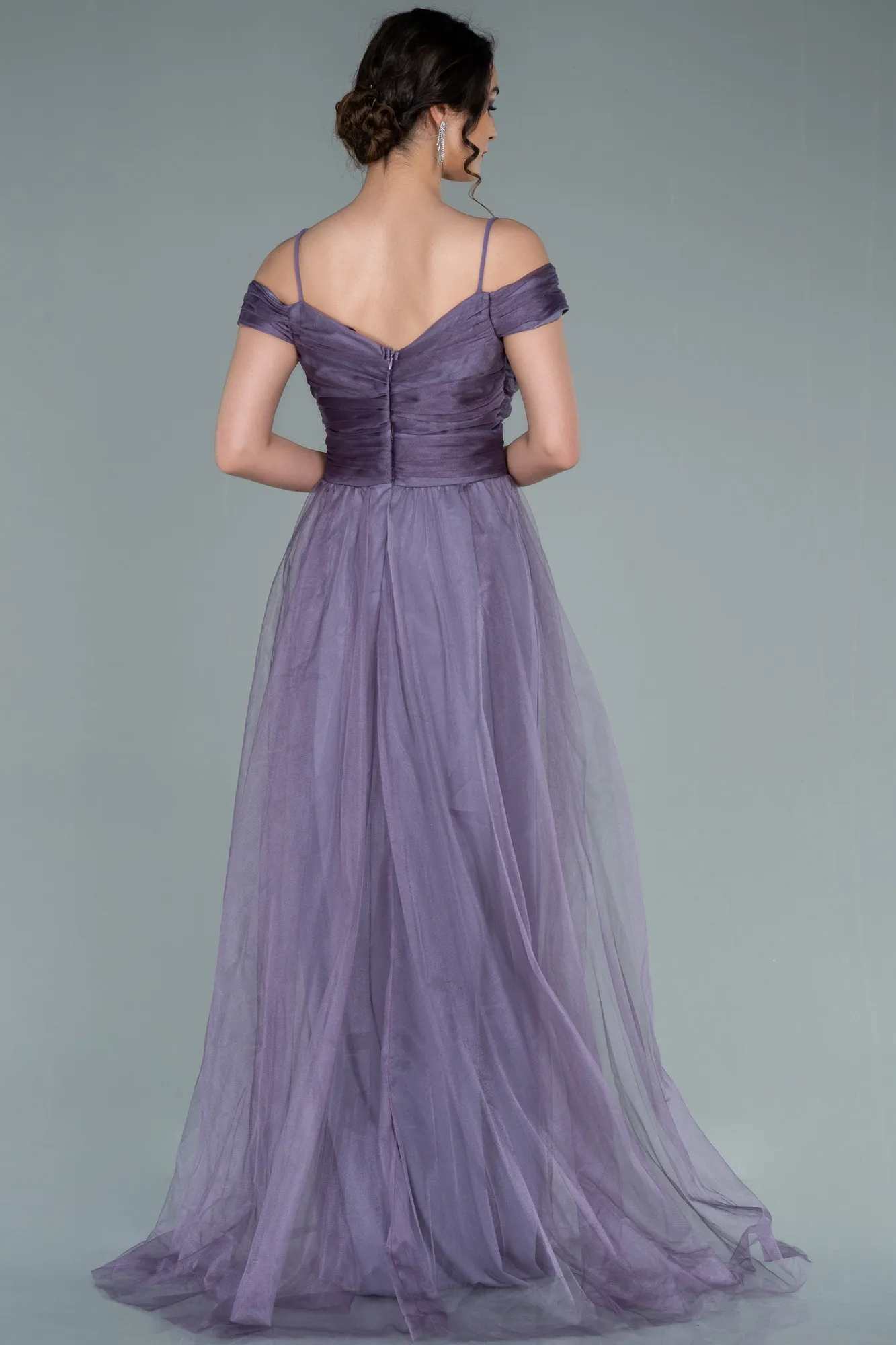 Lavender-Long Evening Dress ABU2336