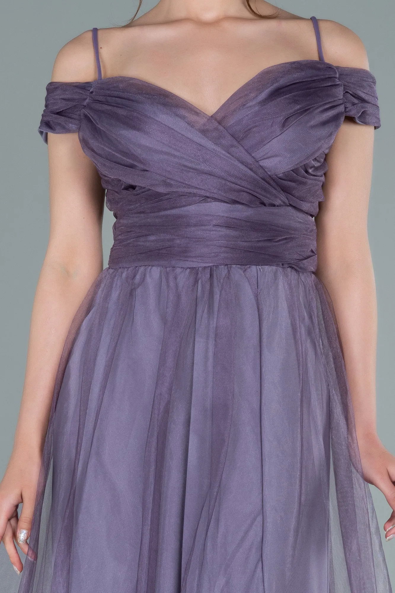 Lavender-Long Evening Dress ABU2336