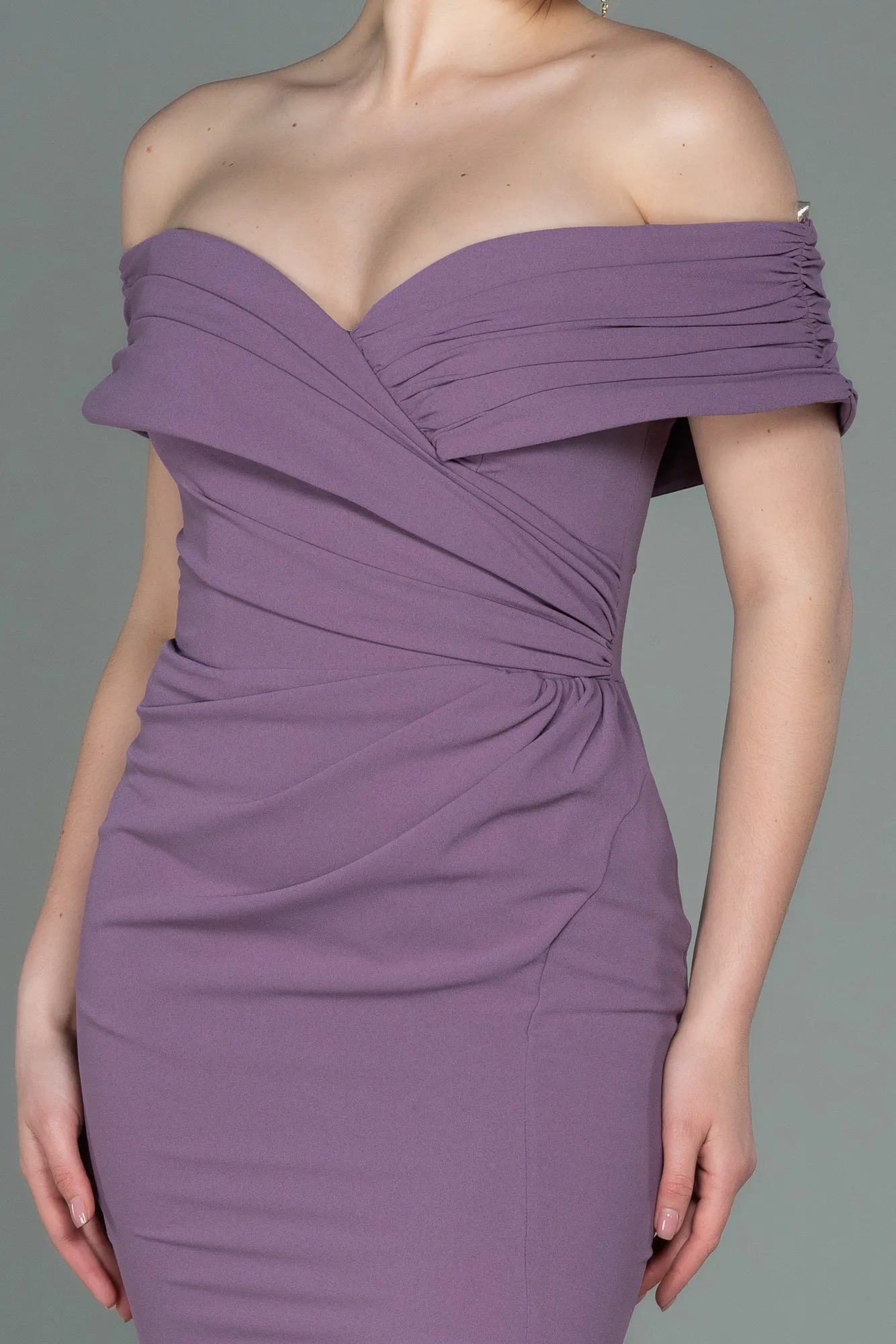 Lavender-Long Evening Dress ABU3156