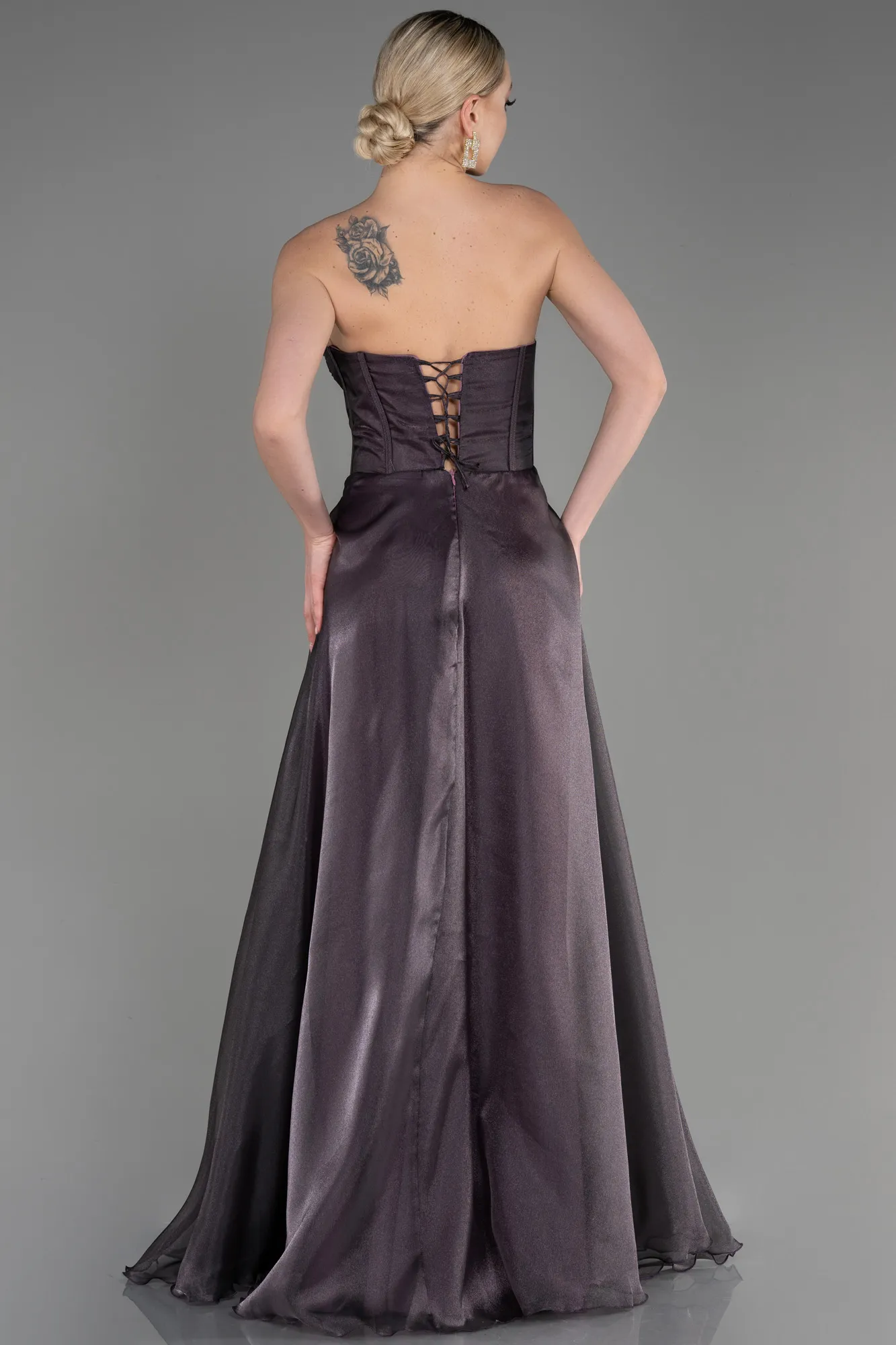 Lavender-Long Evening Dress ABU3720