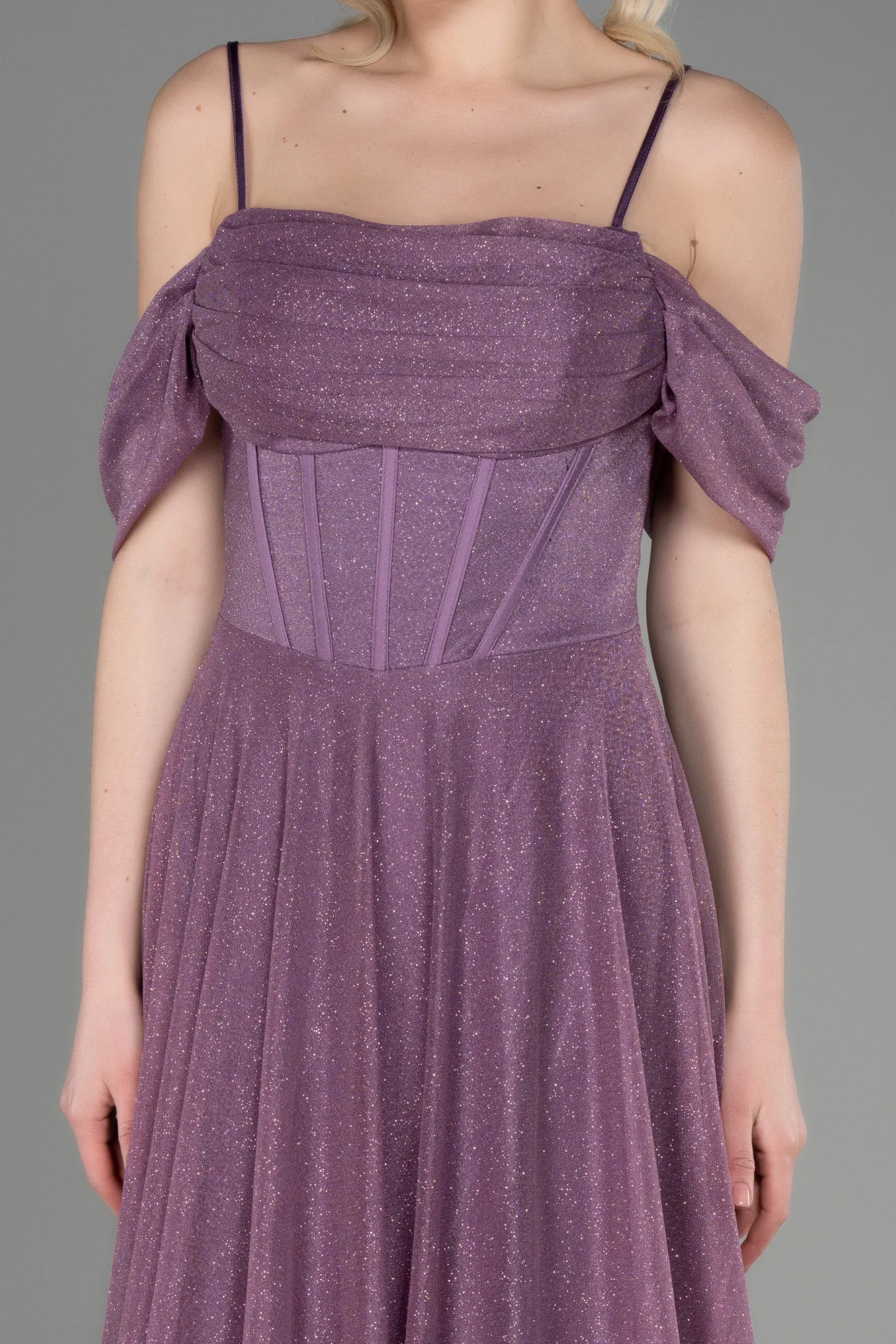 Lavender-Long Evening Dress ABU3767