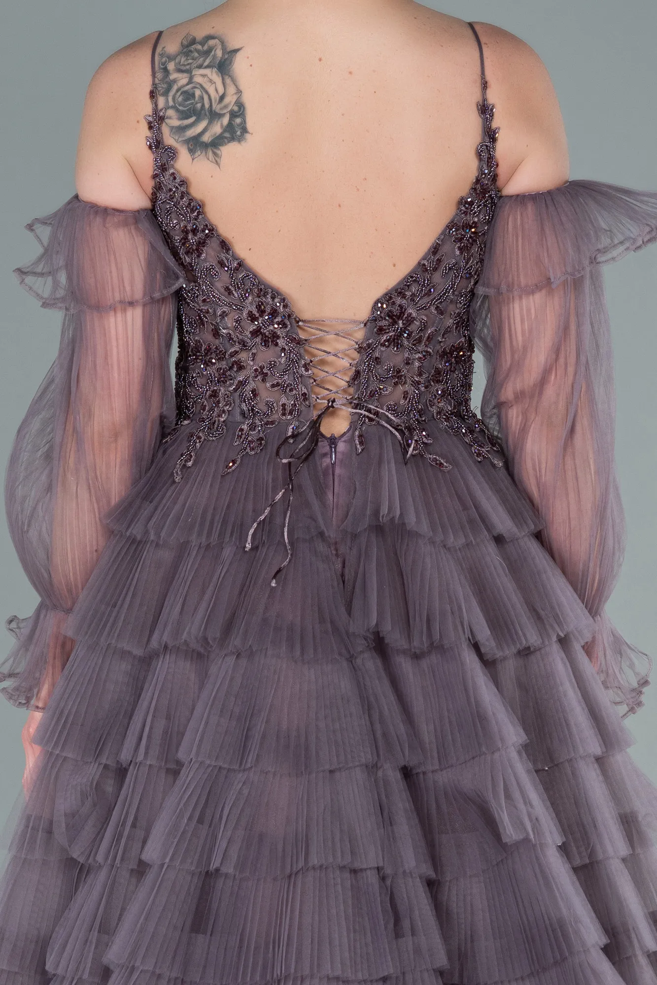 Lavender-Long Haute Couture ABU2328