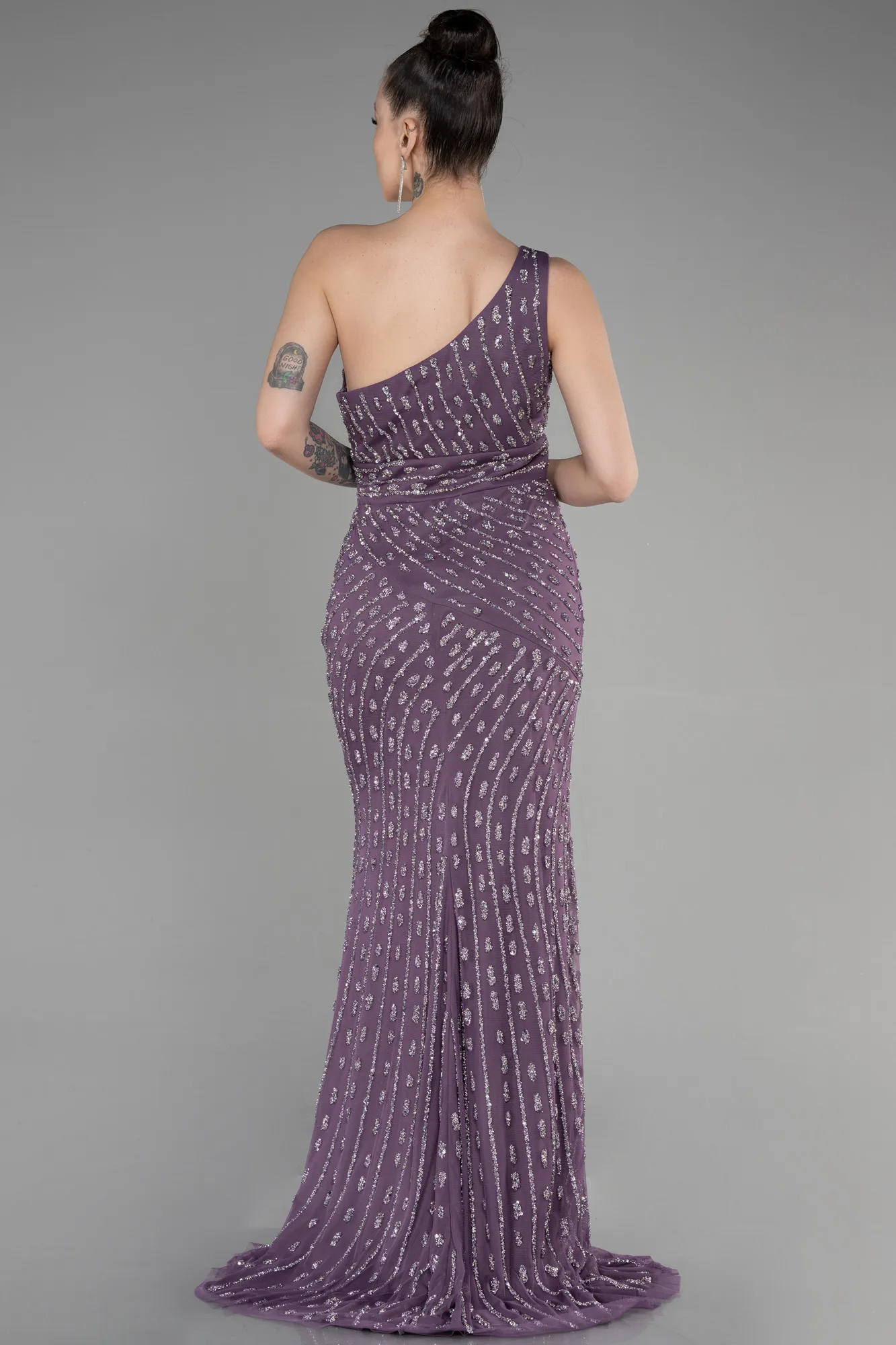 Lavender-Long Haute Couture ABU3503