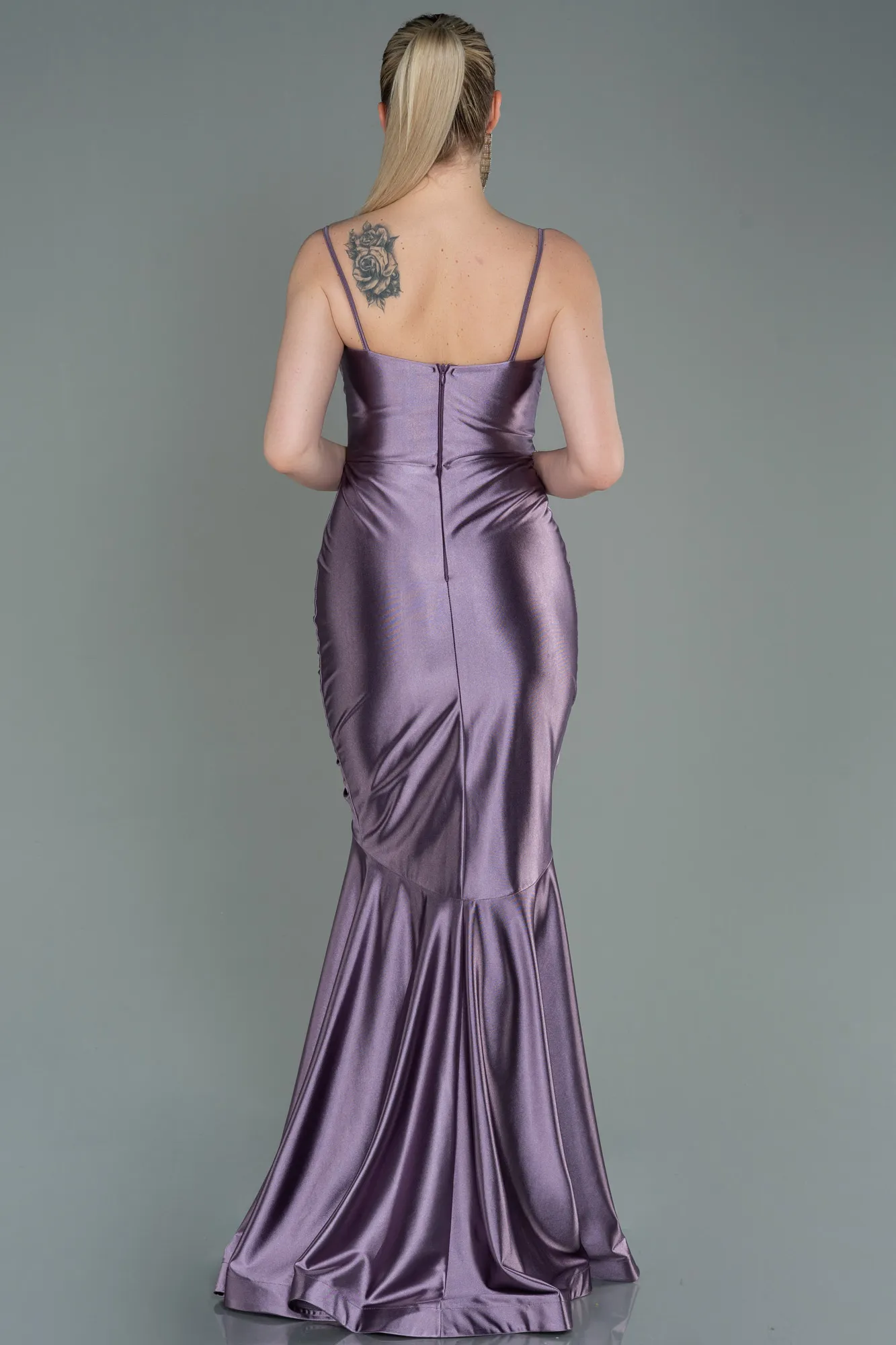 Lavender-Long Mermaid Prom Dress ABU3121