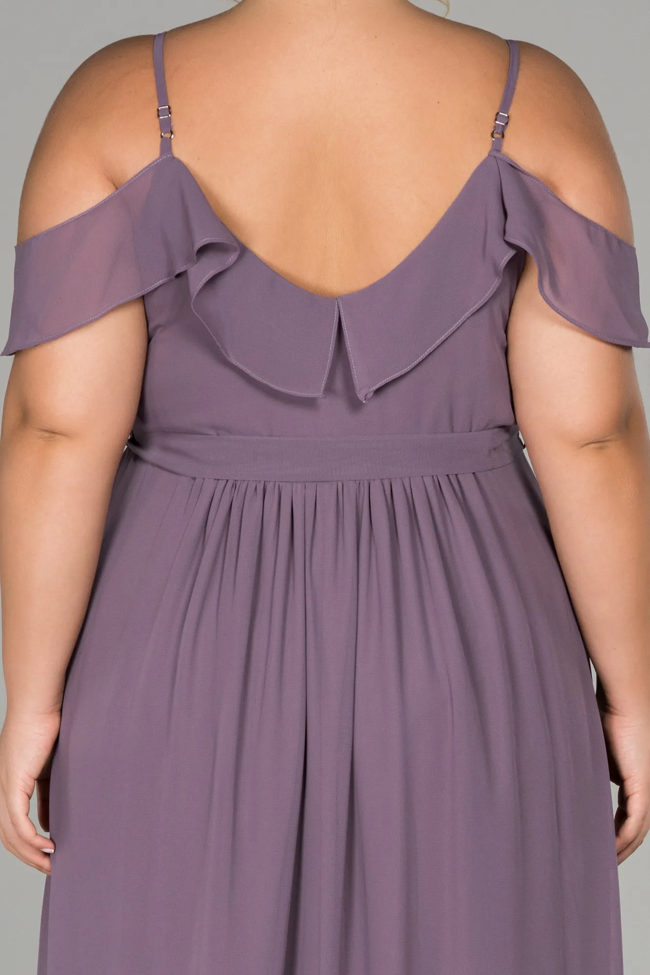 Lavender-Long Plus Size Evening Dress ABU1449