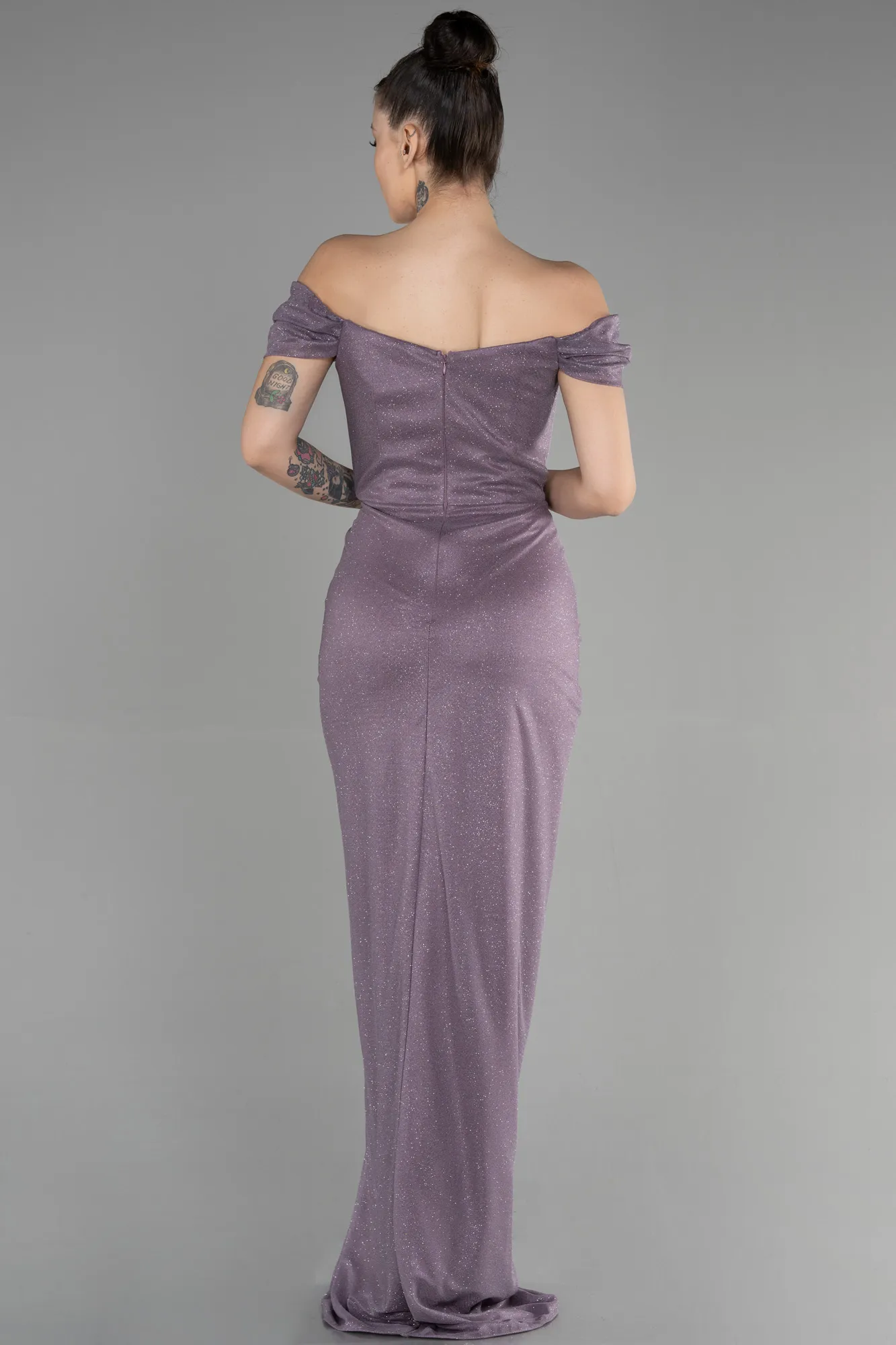 Lavender-Long Prom Gown ABU3473