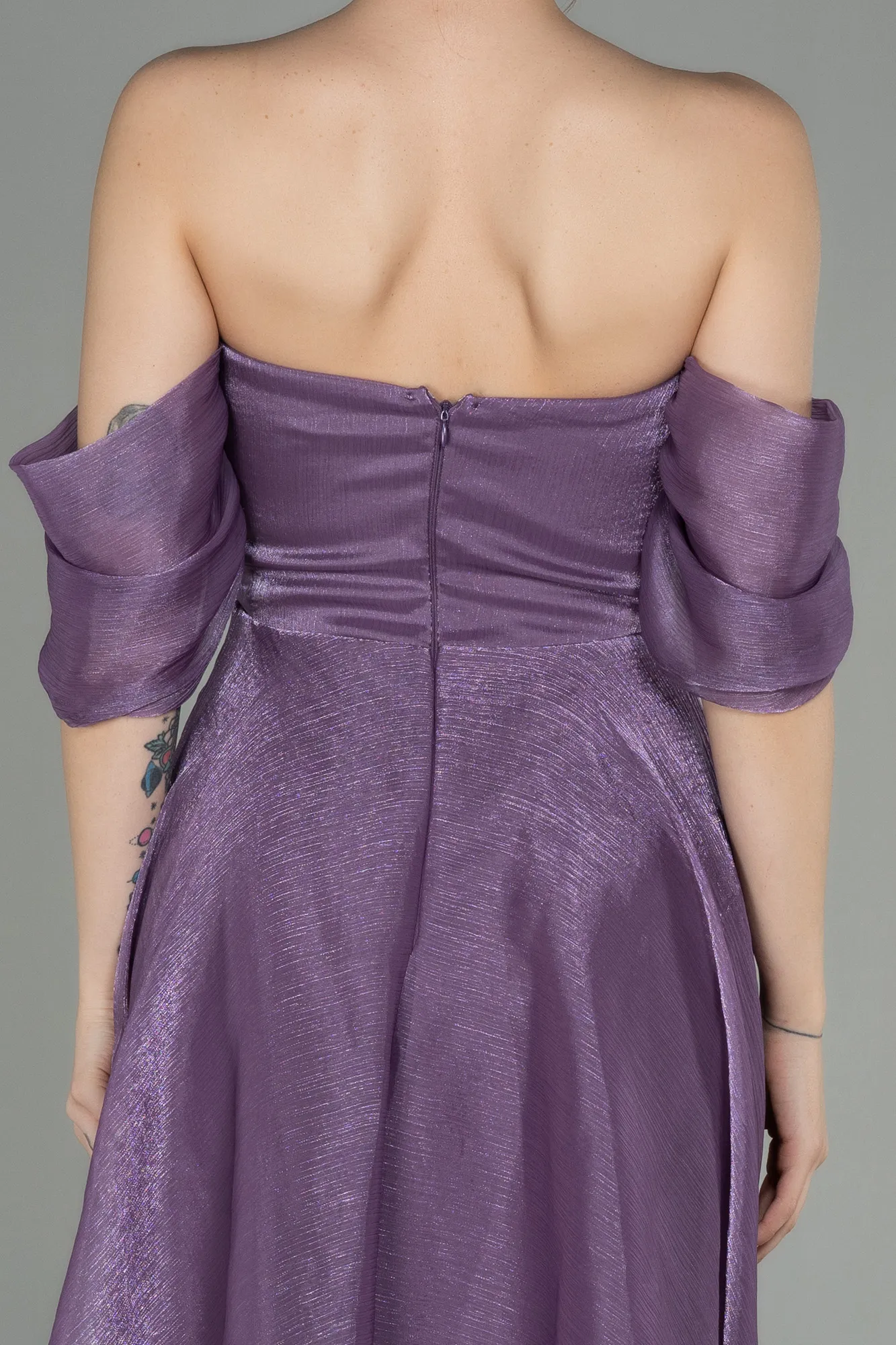 Lavender-Midi Evening Dress ABK1850
