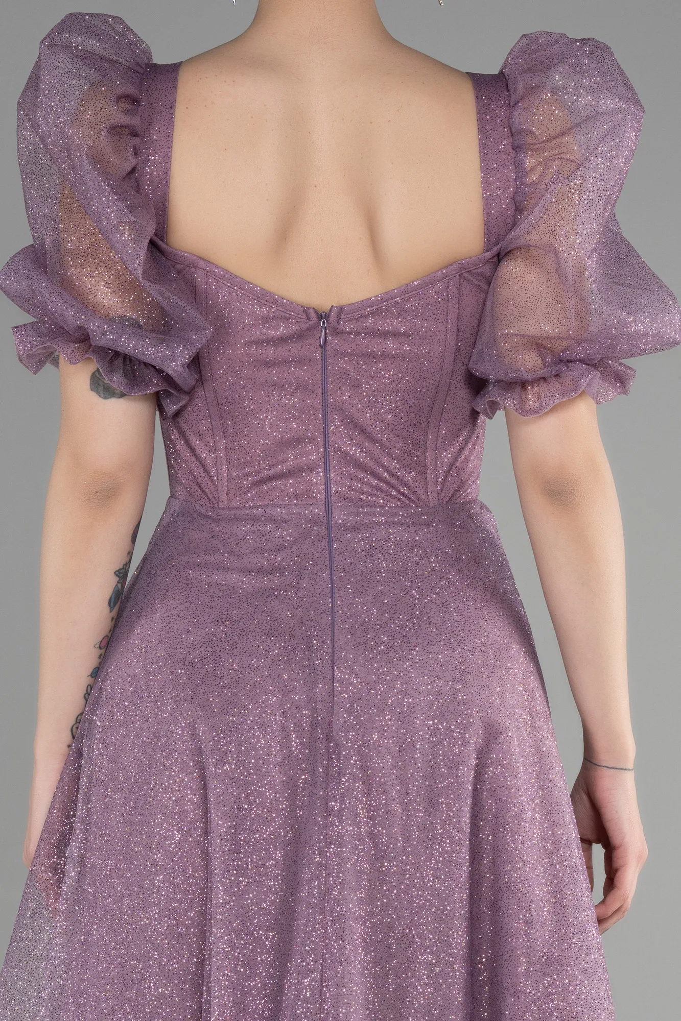 Lavender-Midi Evening Dress ABK1947