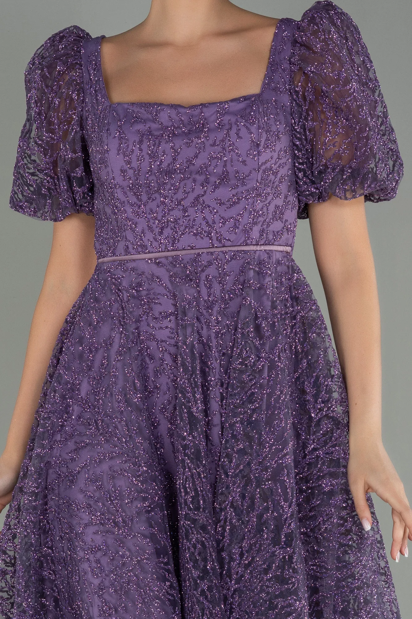 Lavender-Midi Invitation Dress ABK1724