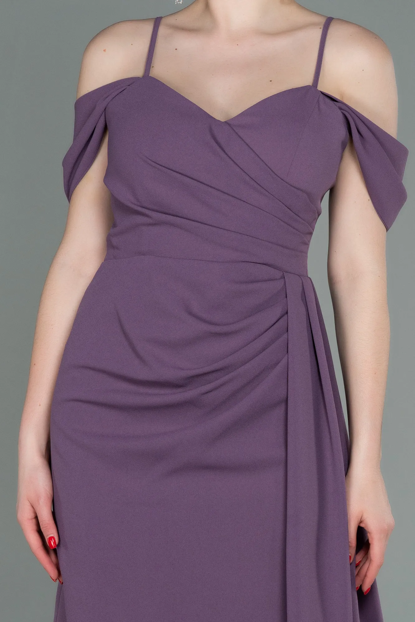 Lavender-Midi Invitation Dress ABK1750