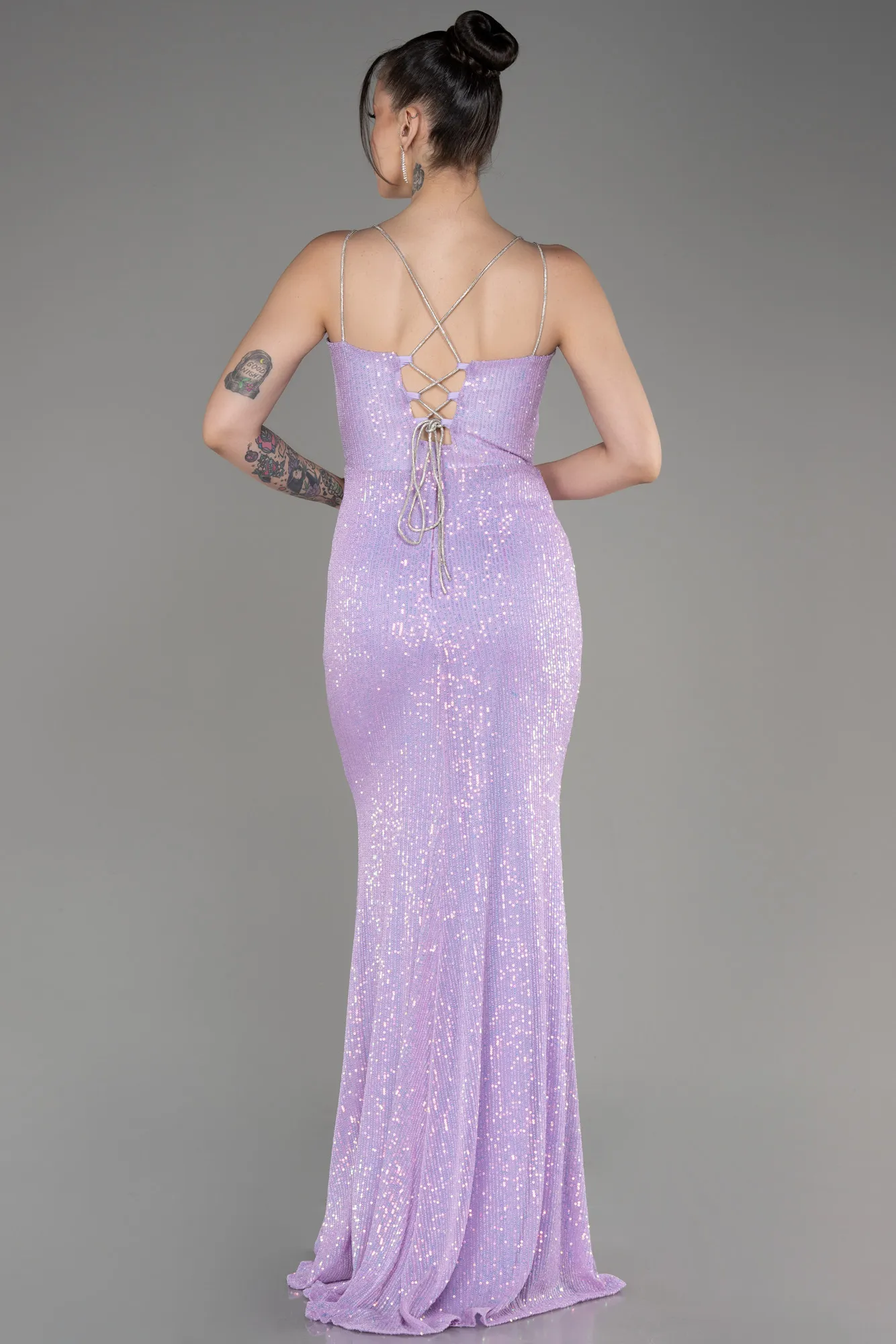 Lila-Long Mermaid Evening Gown ABU3768