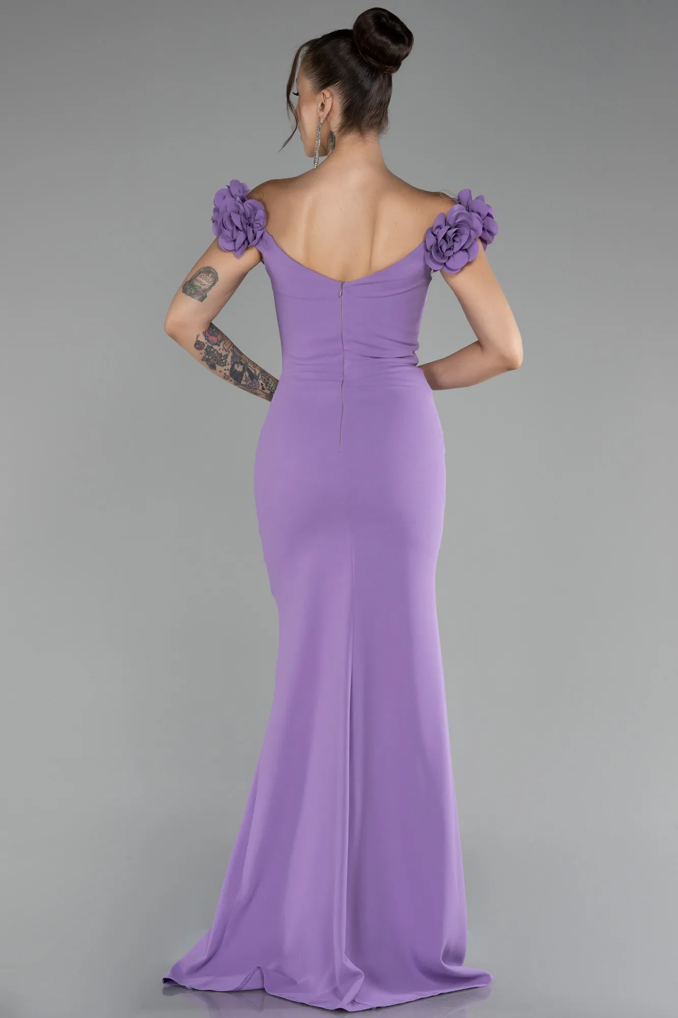 Lila-Long Mermaid Evening Gown ABU3891