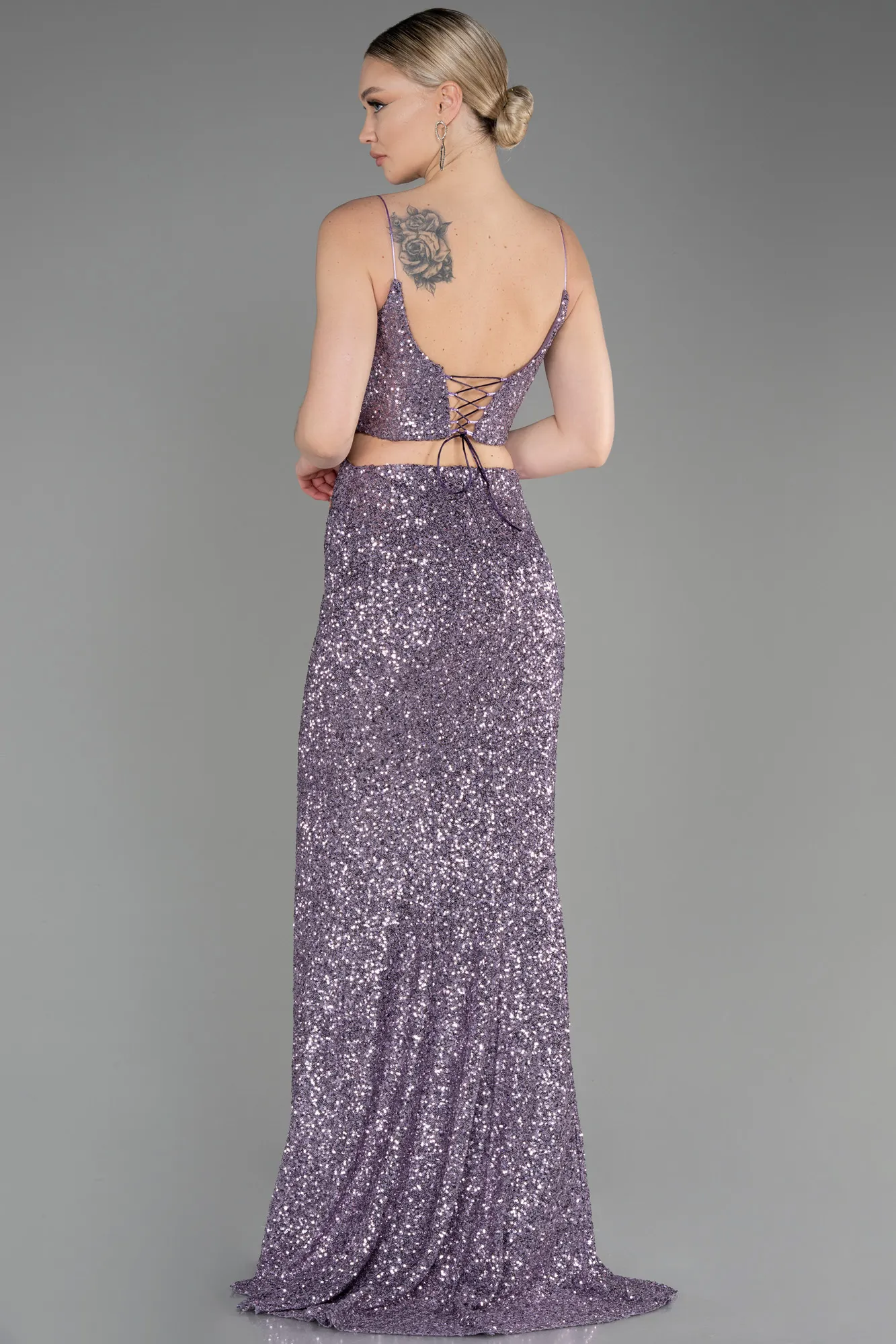 Lila-Long Mermaid Prom Dress ABU3711