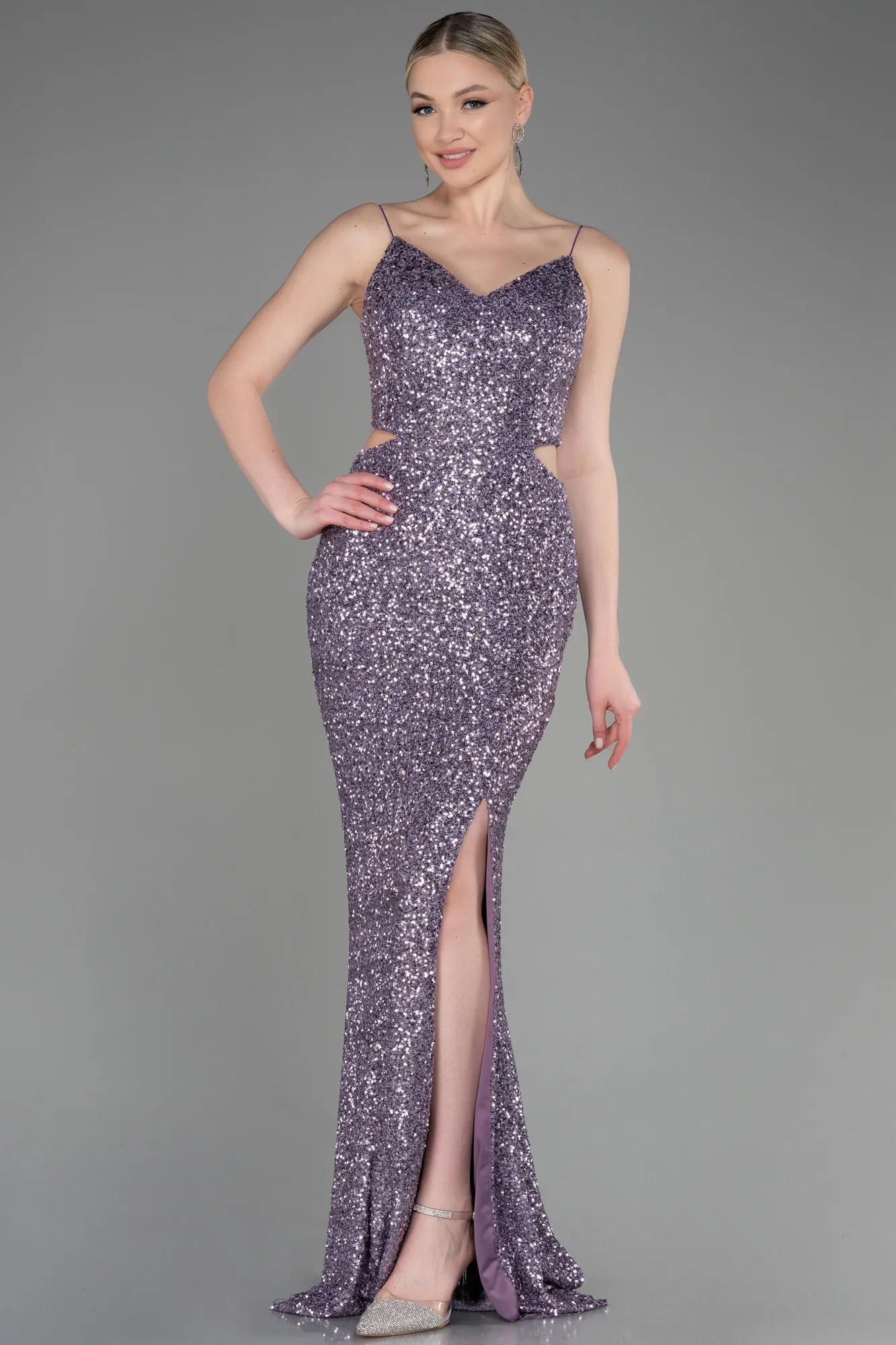 Lila-Long Mermaid Prom Dress ABU3711