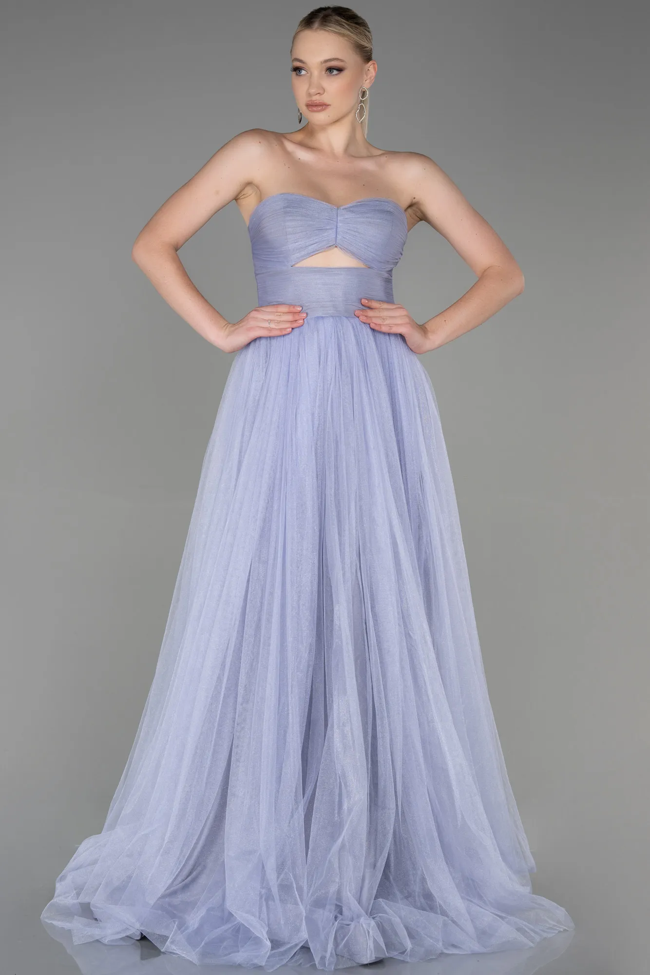 Lila-Long Prom Gown ABU3306