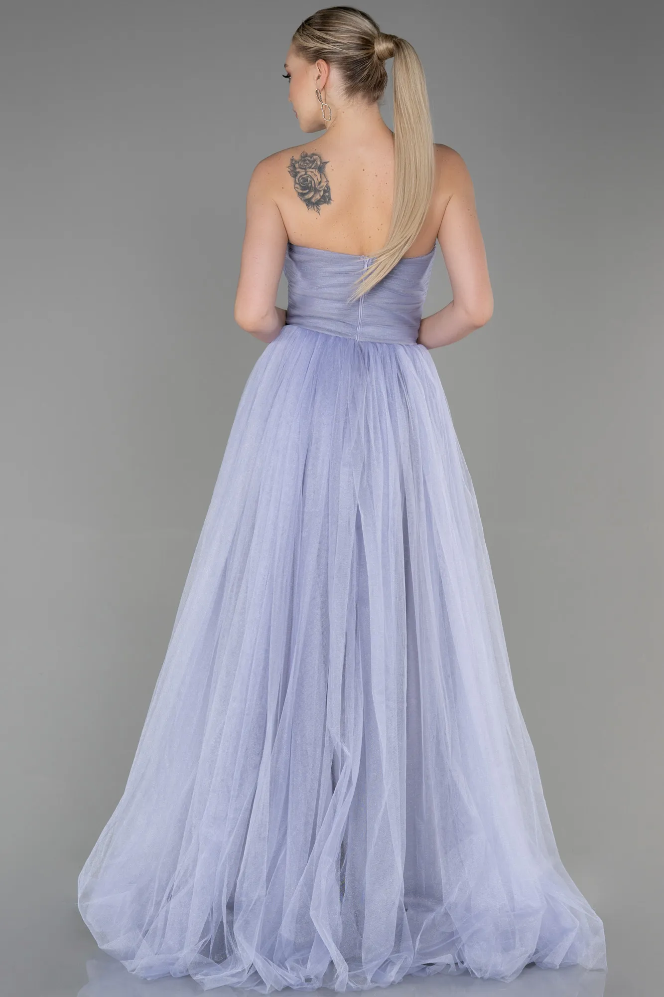 Lila-Long Prom Gown ABU3306